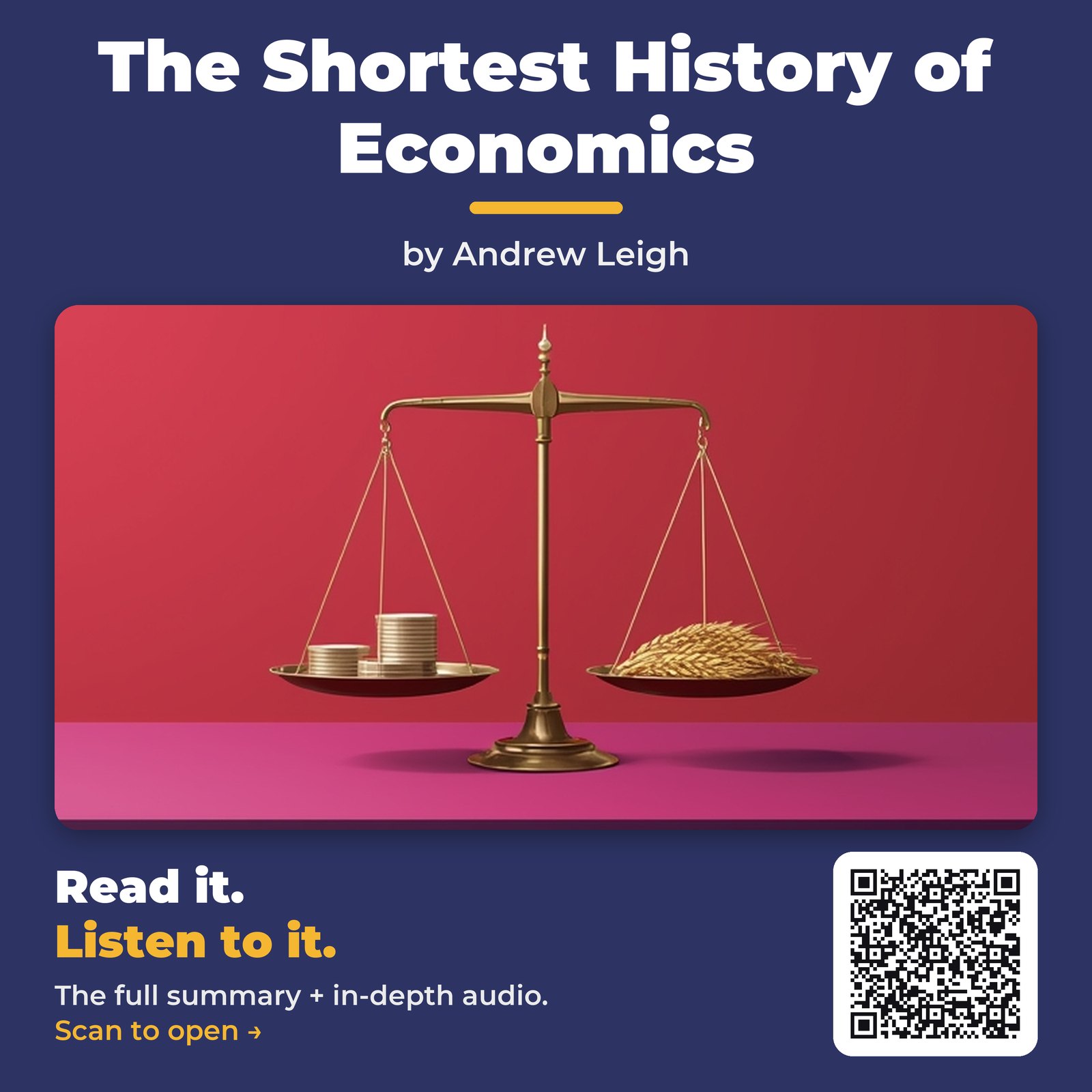The Shortest History of Economics — by Andrew Leigh