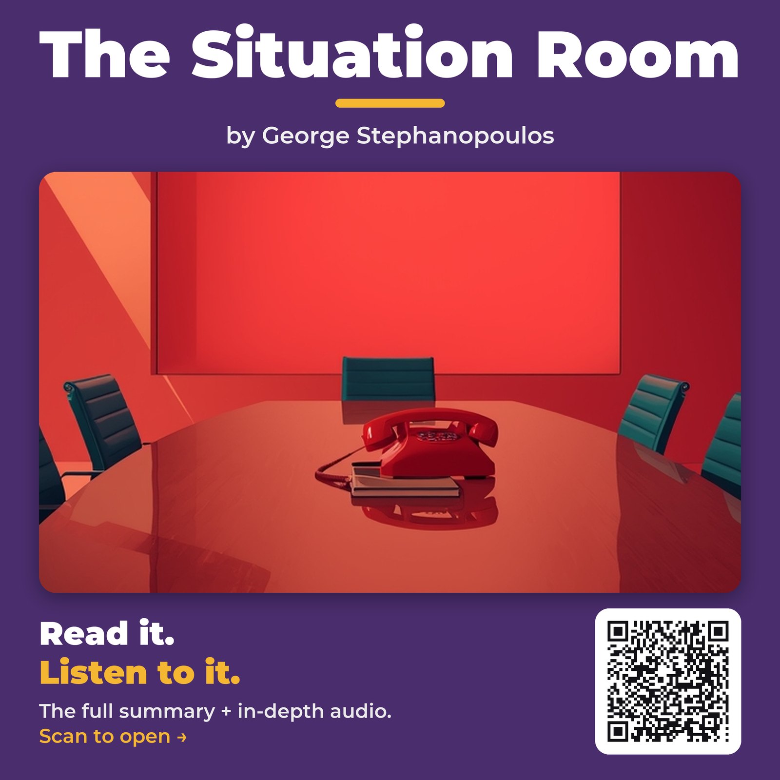 The Situation Room — by George Stephanopoulos