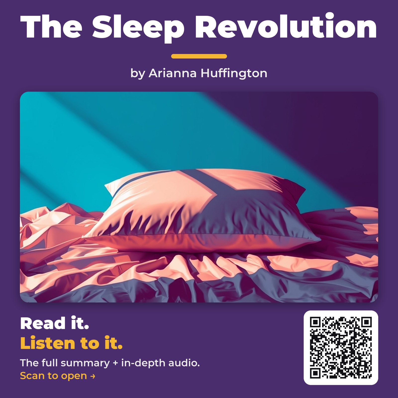 The Sleep Revolution — by Arianna Huffington