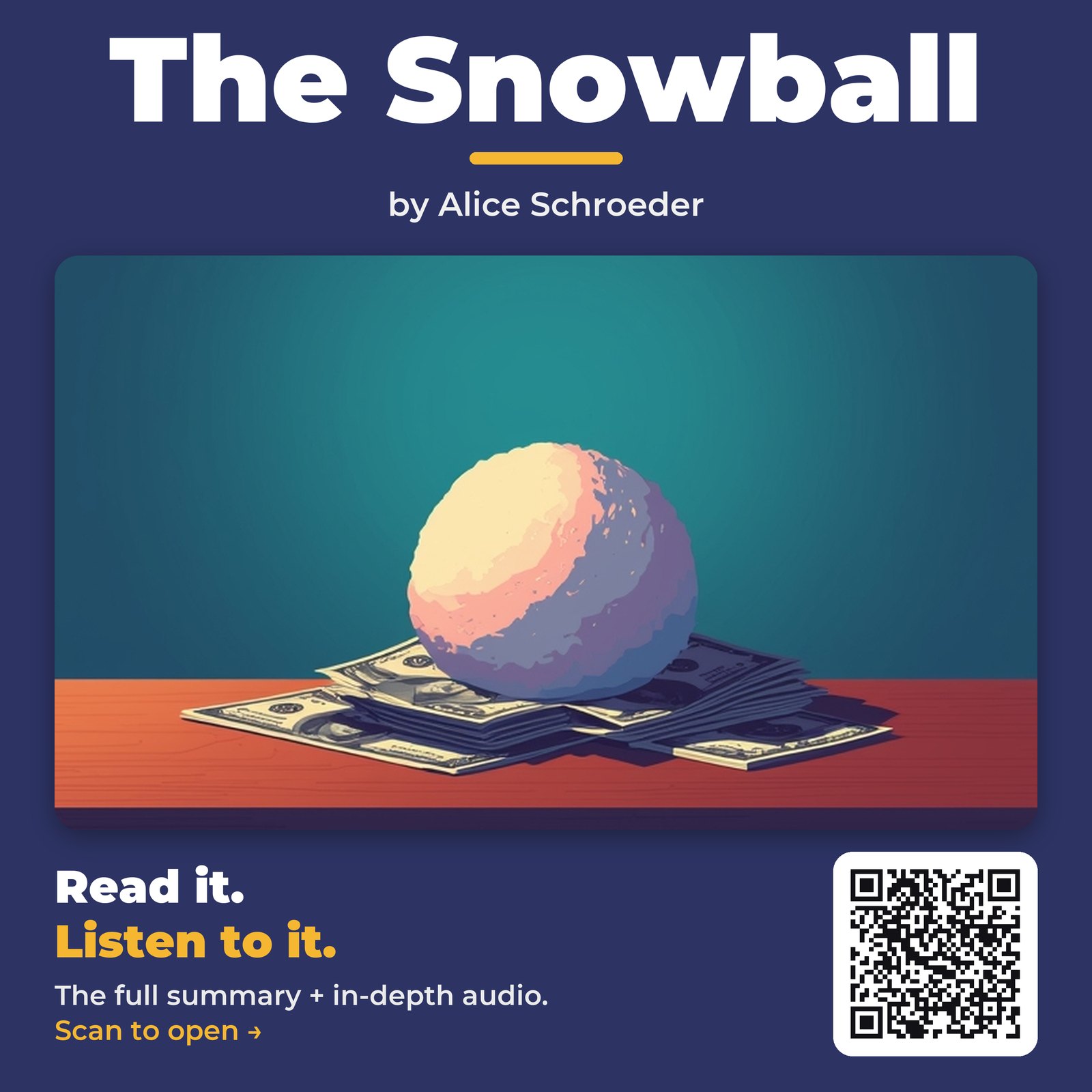 The Snowball — by Alice Schroeder