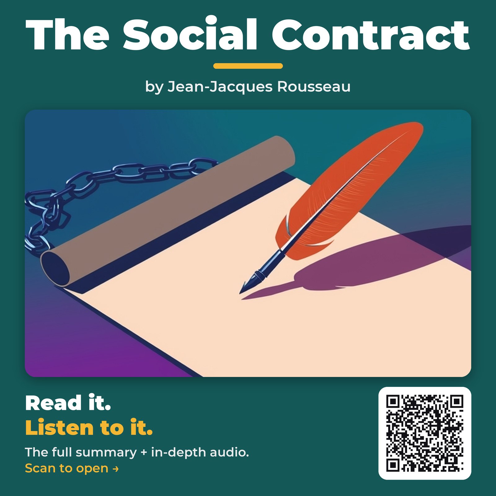 The Social Contract — by Jean-Jacques Rousseau