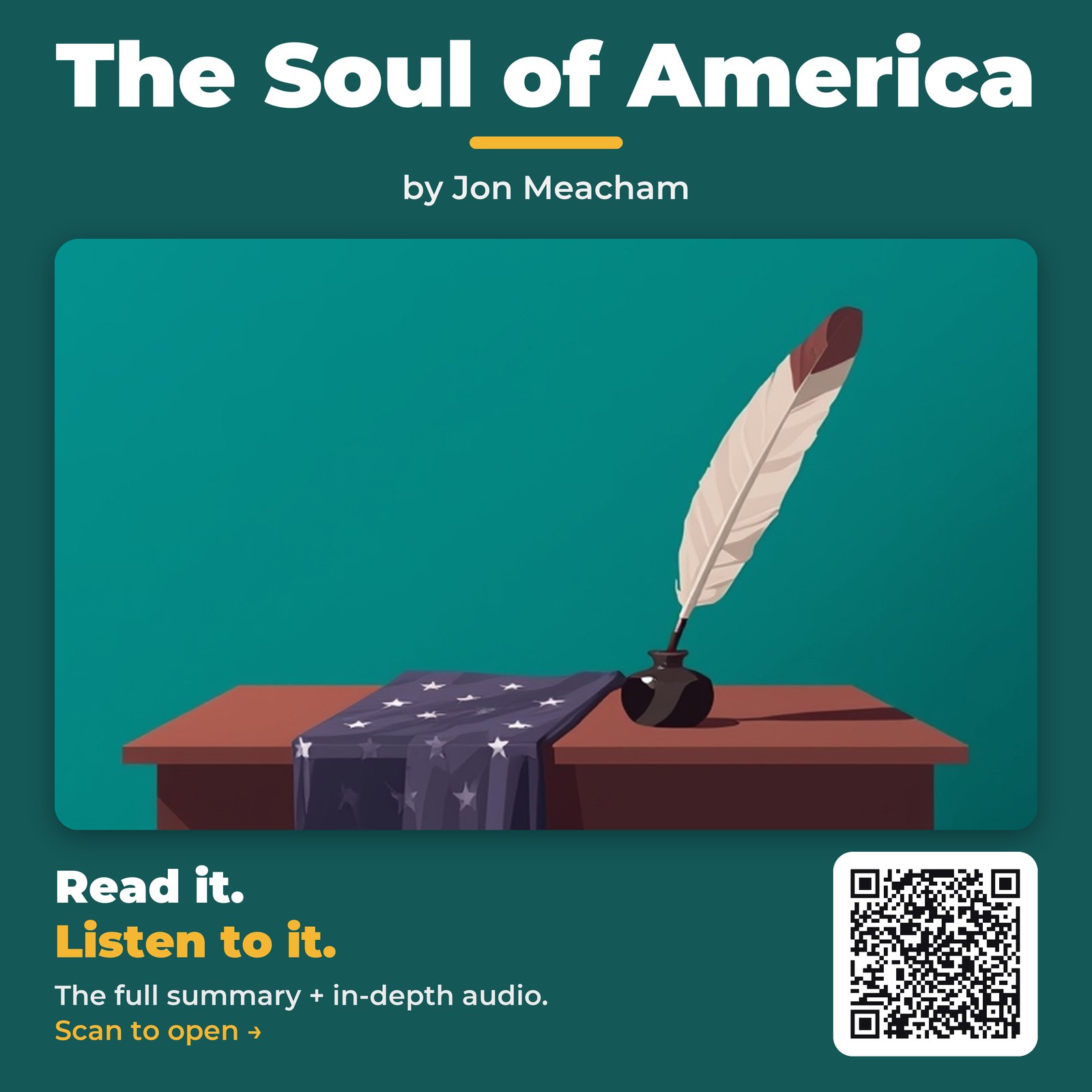 The Soul of America — by Jon Meacham