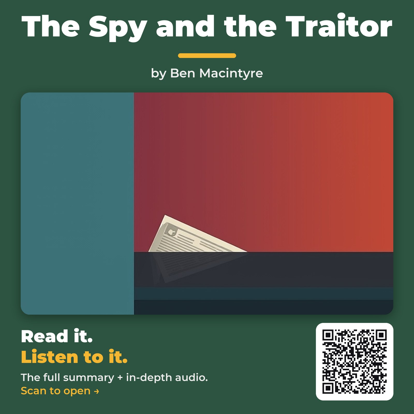 The Spy and the Traitor — by Ben Macintyre