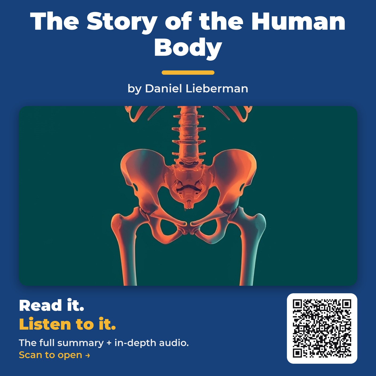 The Story of the Human Body — by Daniel Lieberman