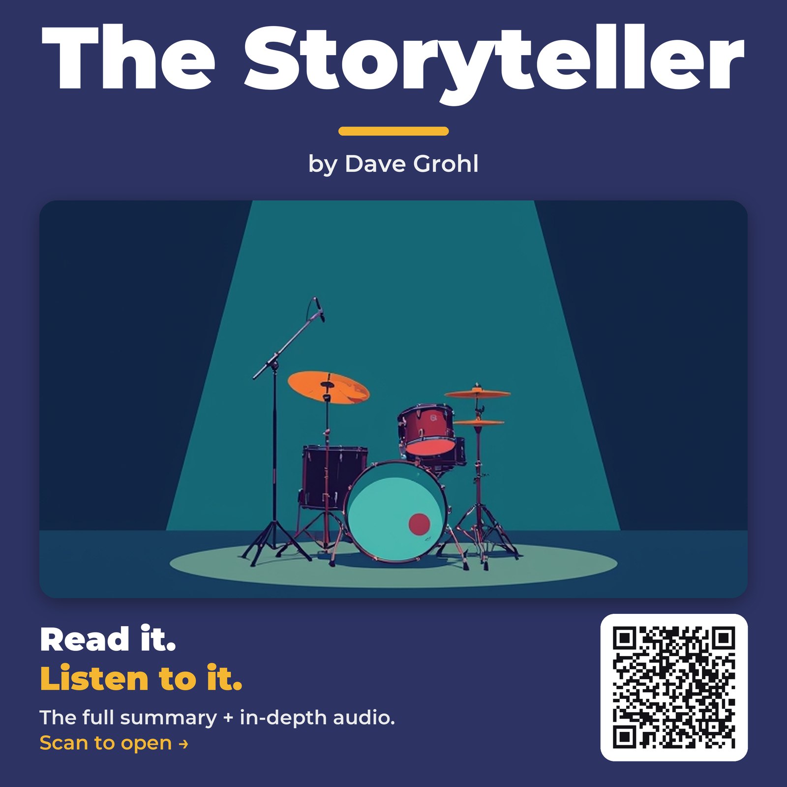 The Storyteller — by Dave Grohl