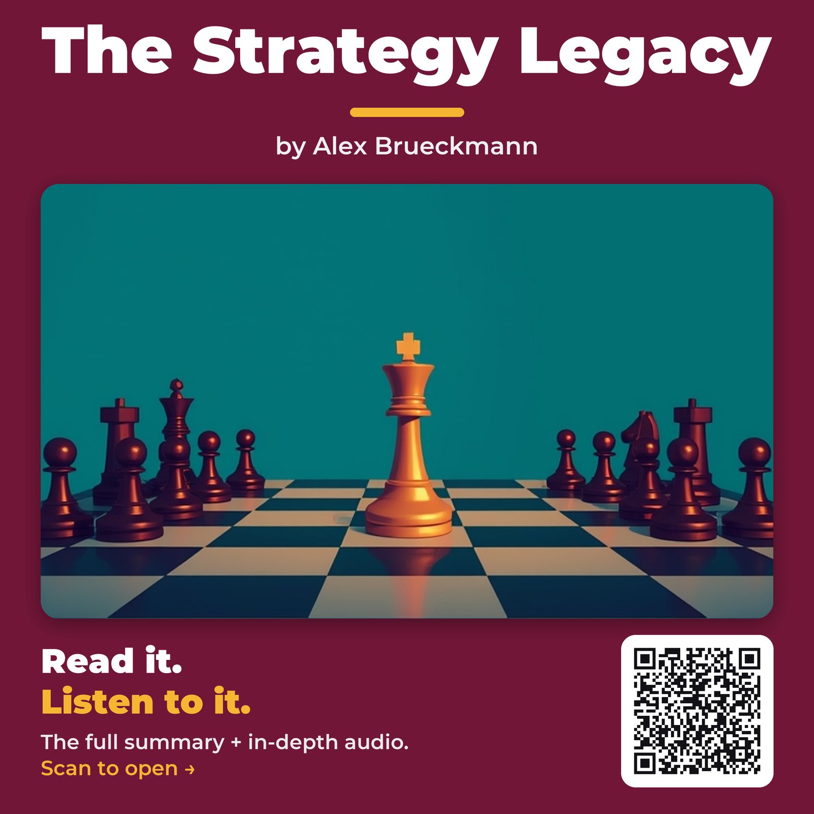 The Strategy Legacy — by Alex Brueckmann