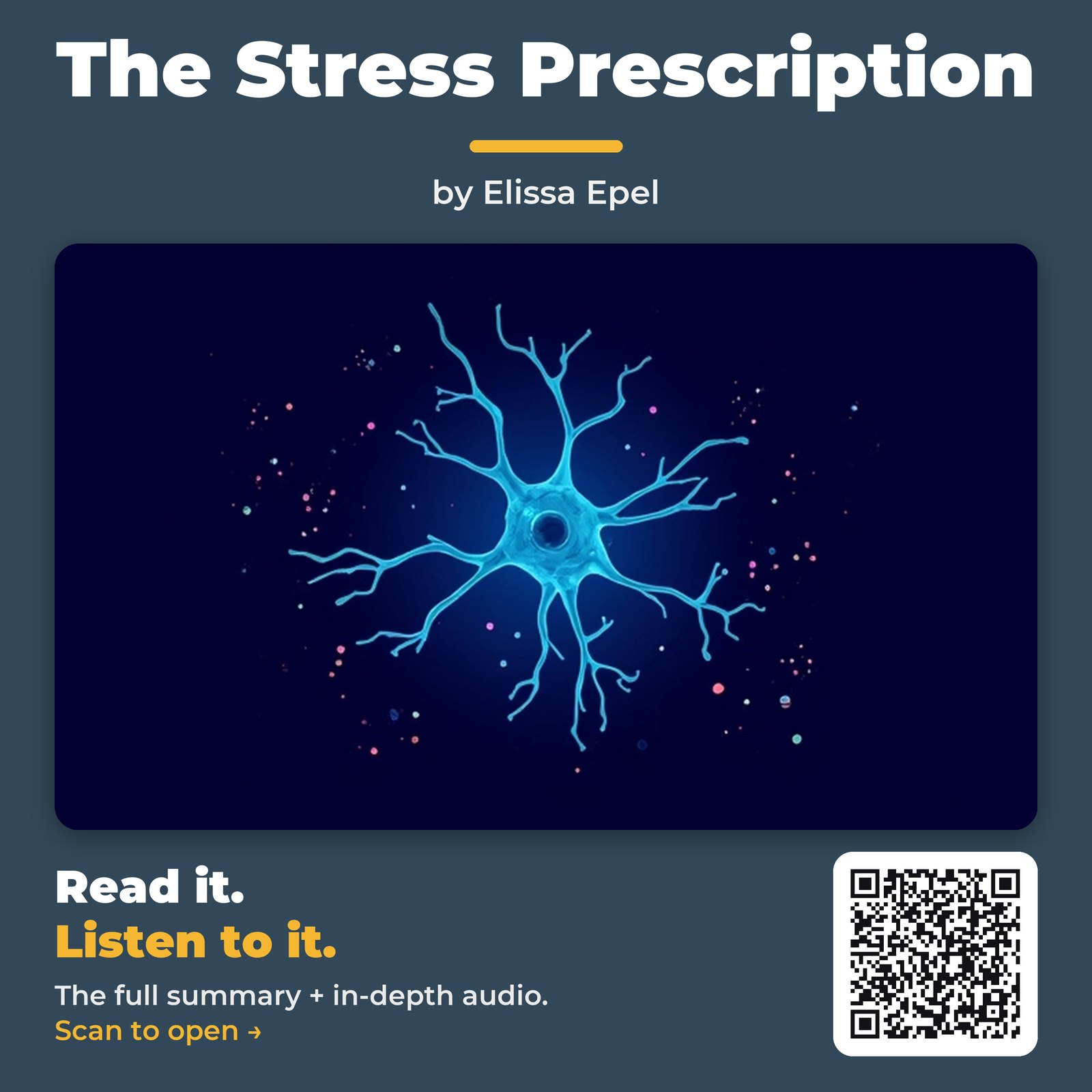 The Stress Prescription — by Elissa Epel