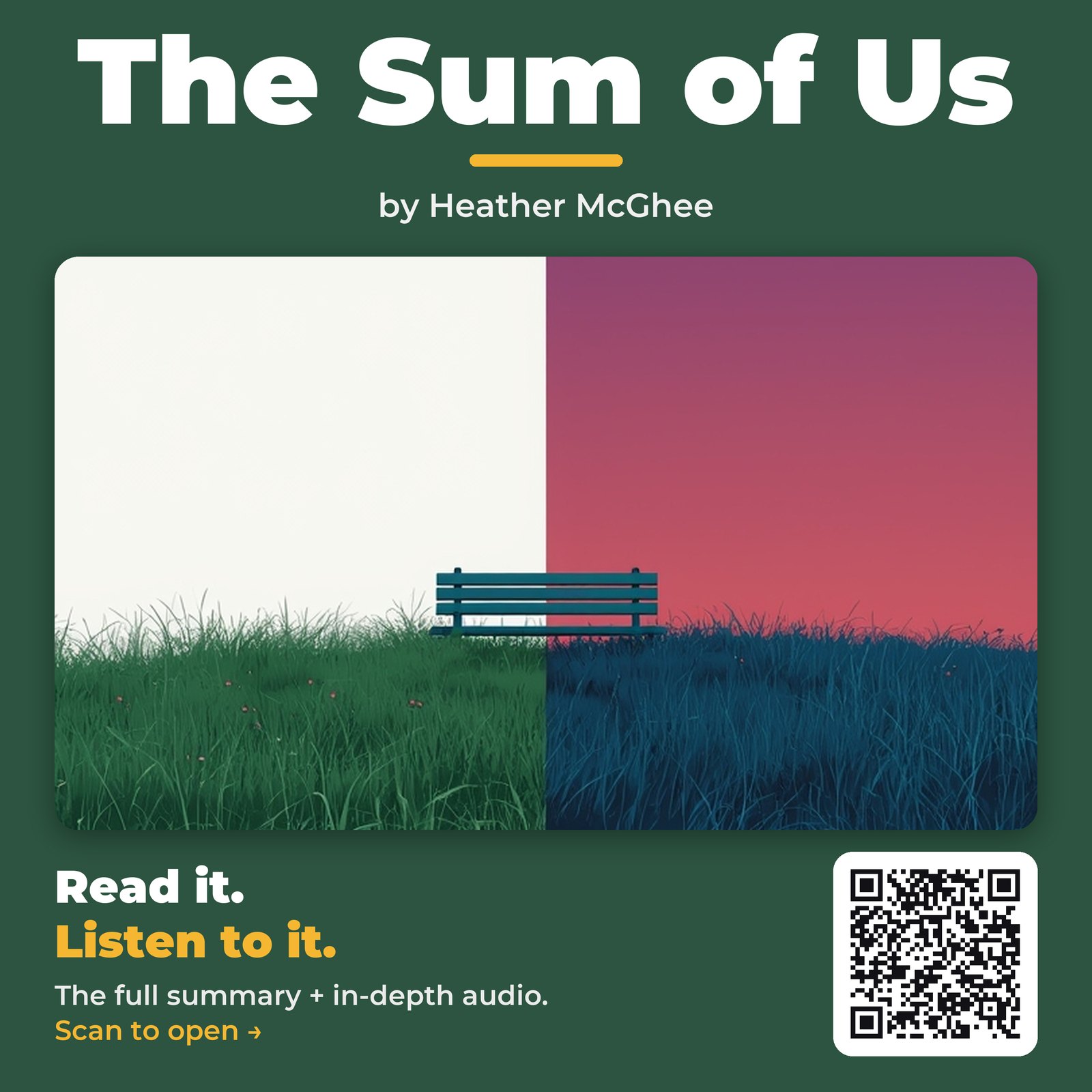 The Sum of Us — by Heather McGhee