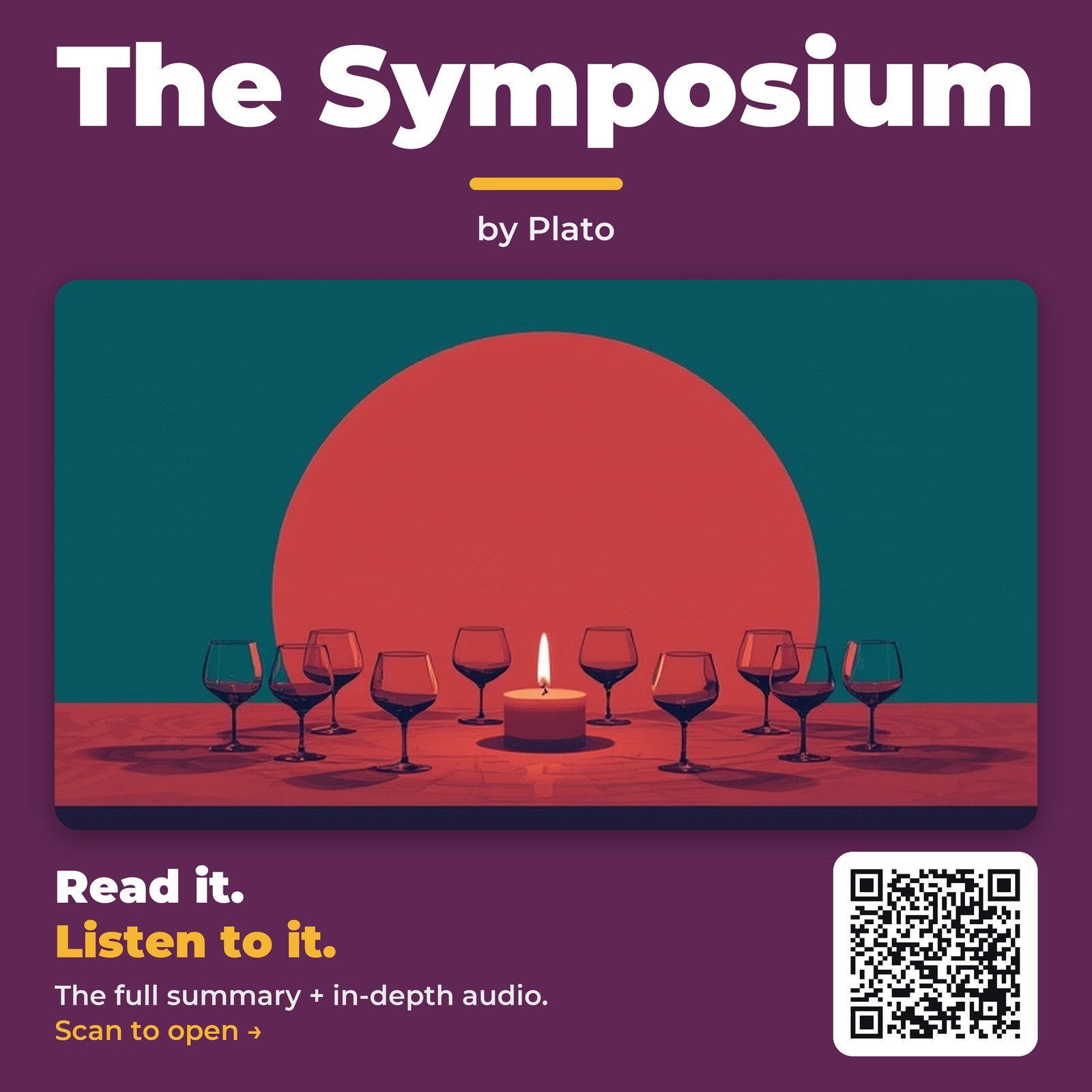 The Symposium — by Plato