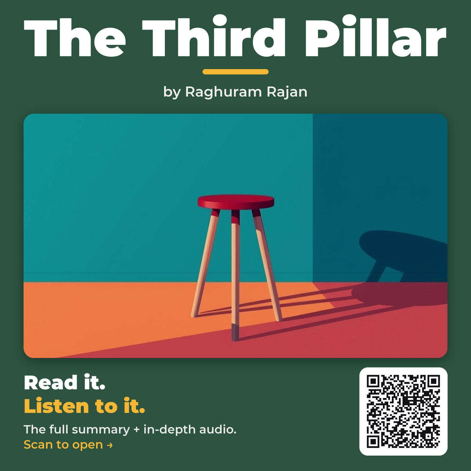 The Third Pillar — by Raghuram Rajan