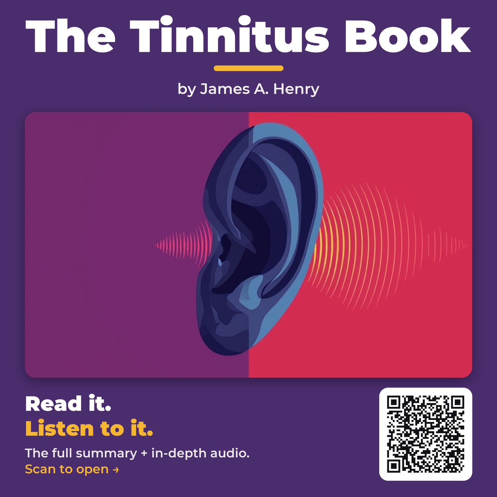 The Tinnitus Book — by James A. Henry