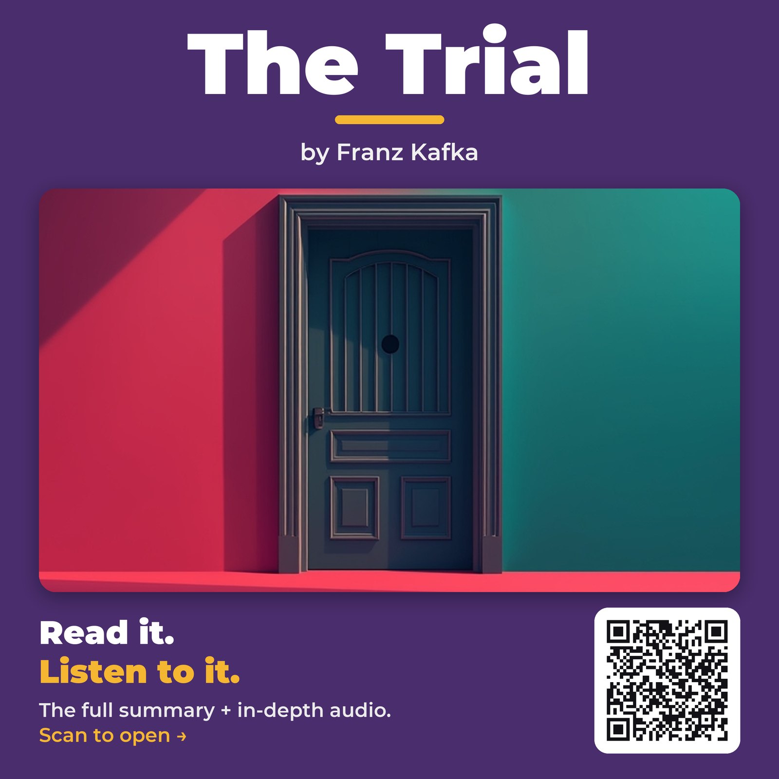 The Trial — by Franz Kafka
