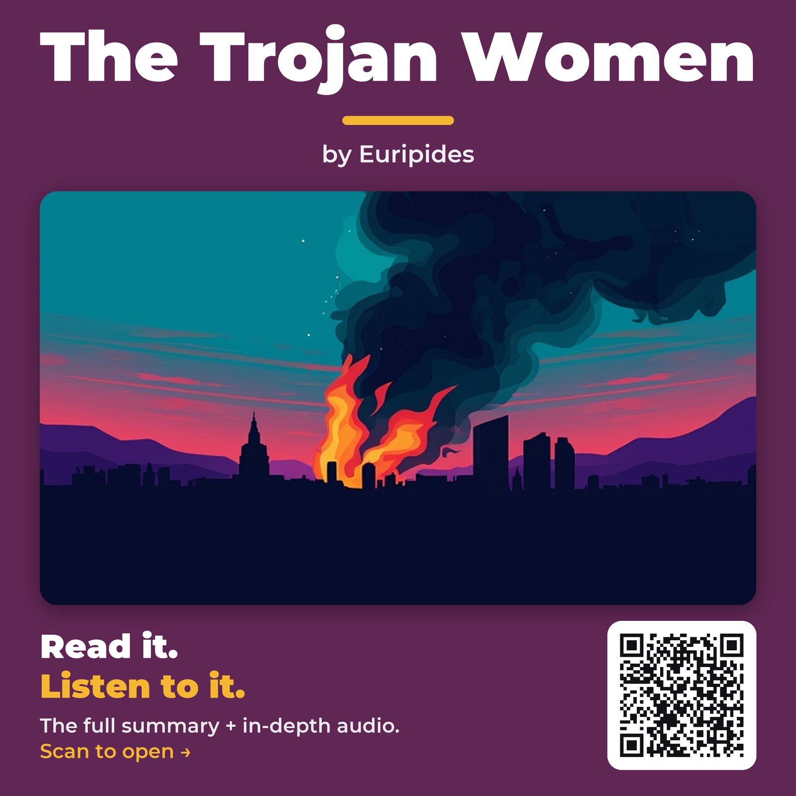 The Trojan Women — by Euripides