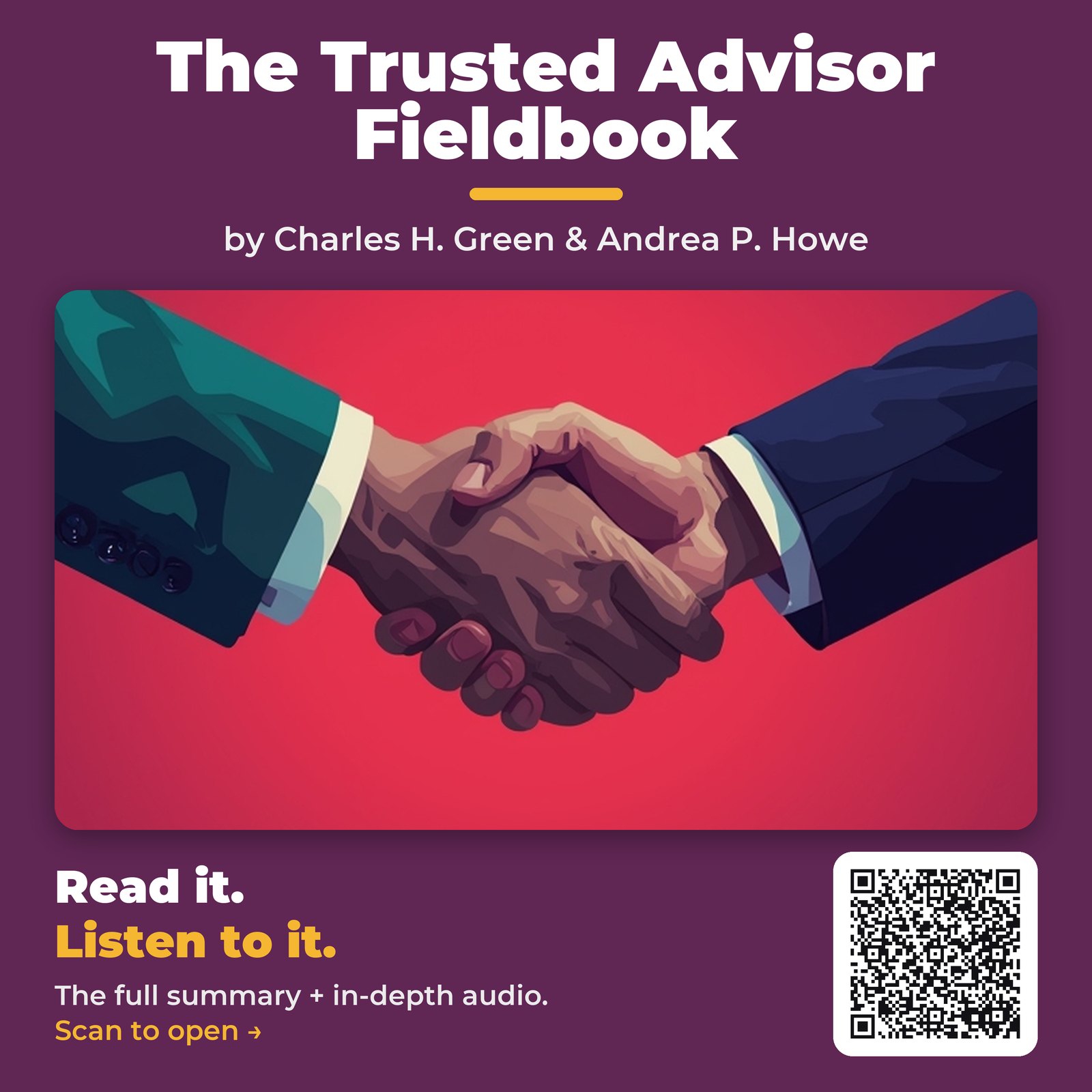 The Trusted Advisor Fieldbook — by Charles H. Green & Andrea P. Howe
