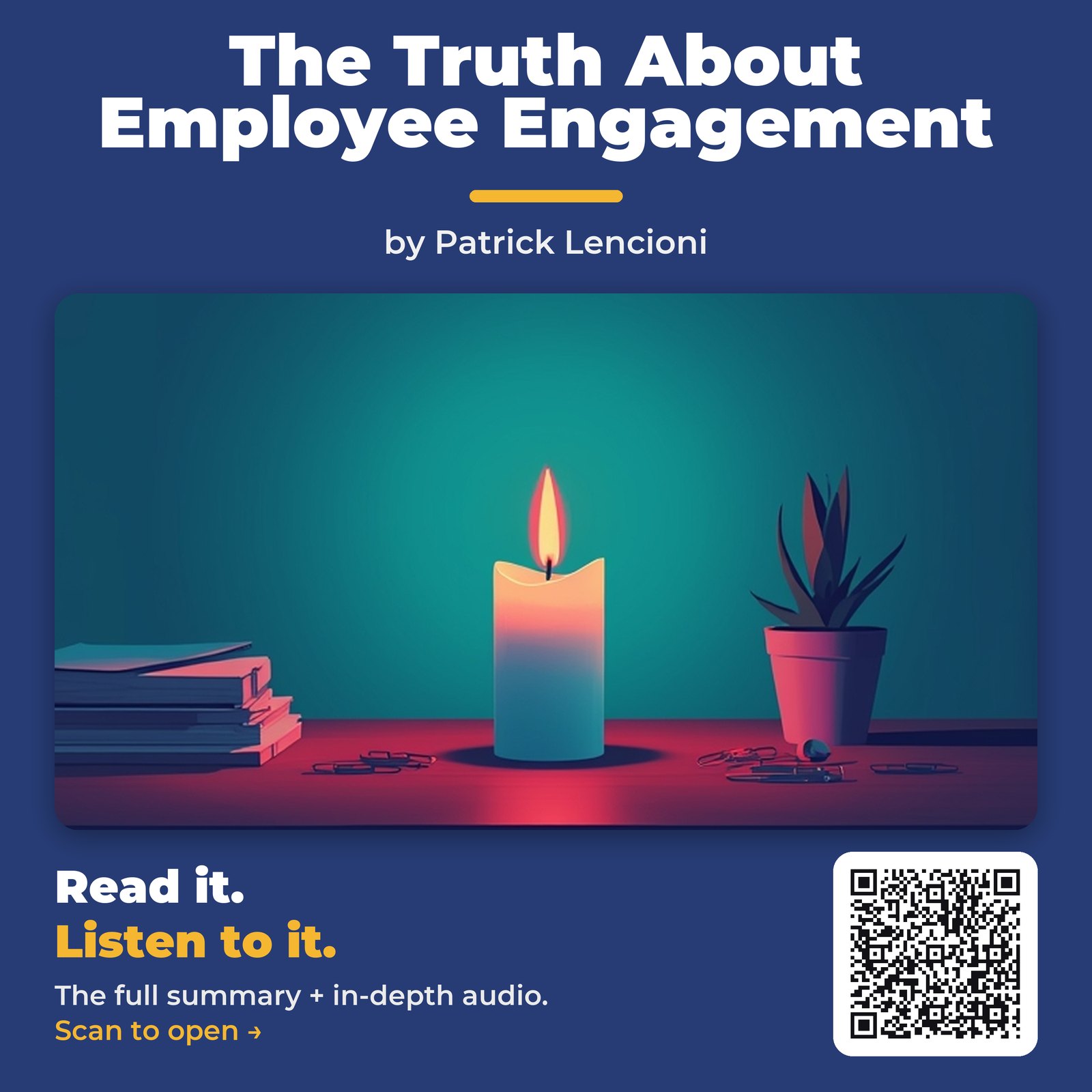 The Truth About Employee Engagement — by Patrick Lencioni