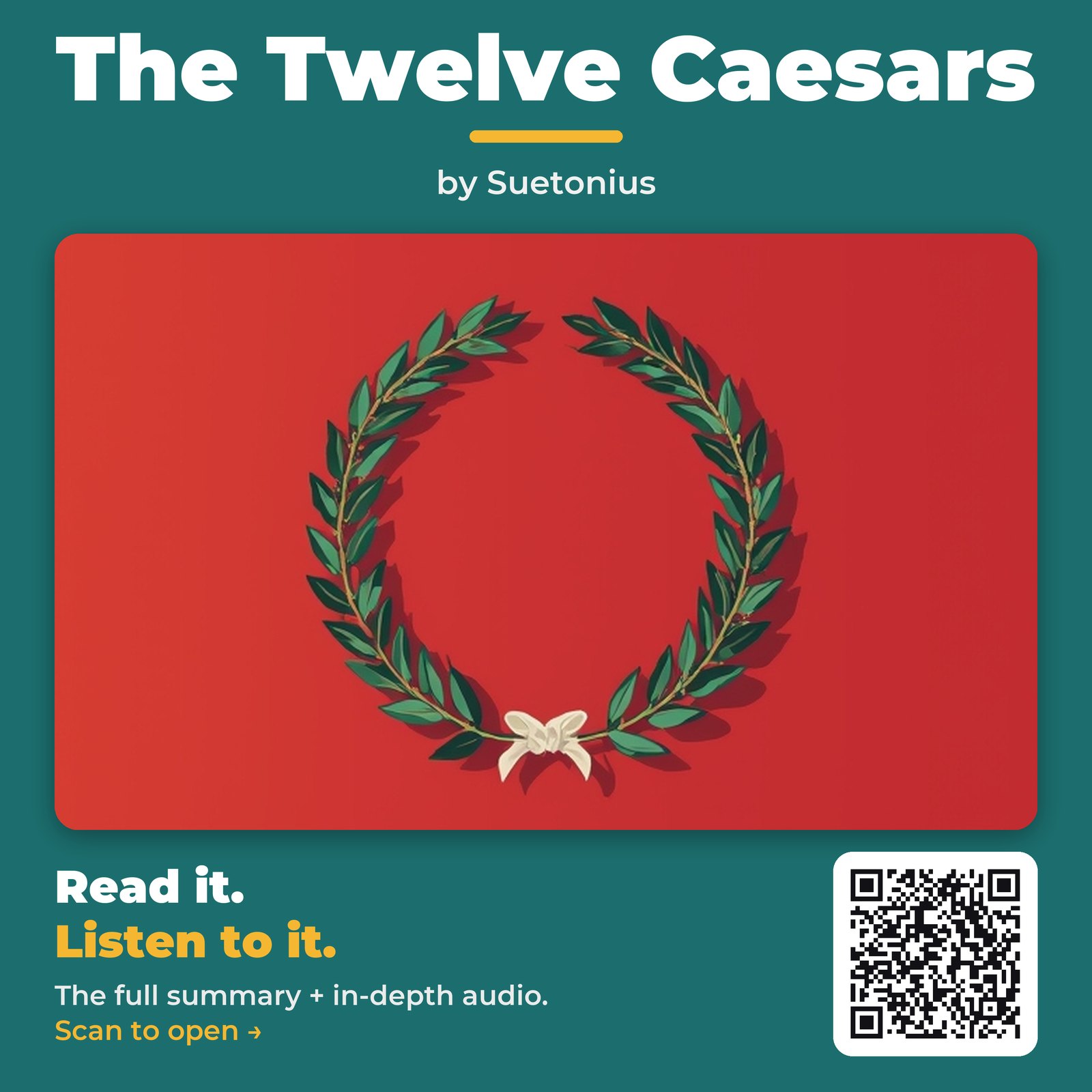 The Twelve Caesars — by Suetonius