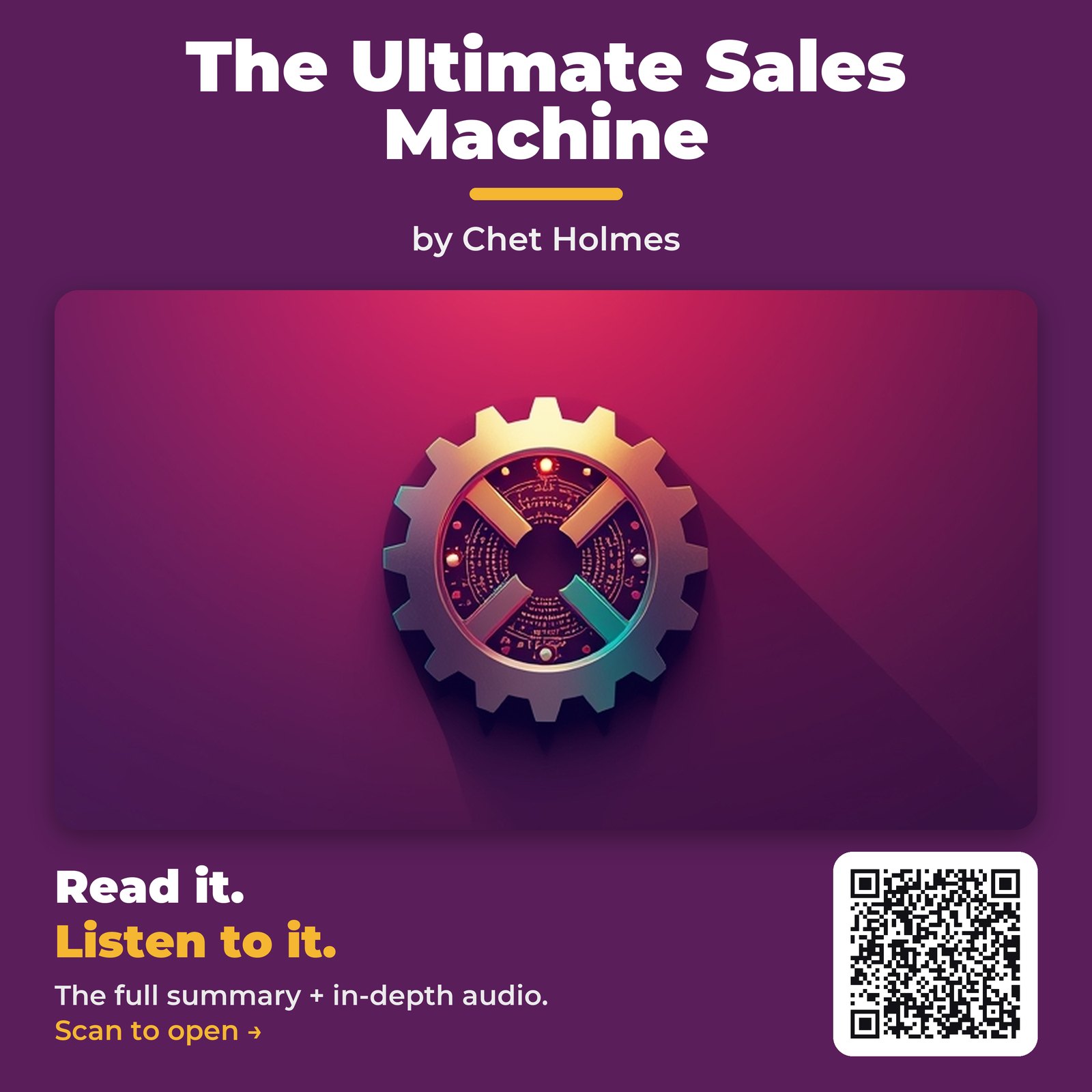 The Ultimate Sales Machine — by Chet Holmes