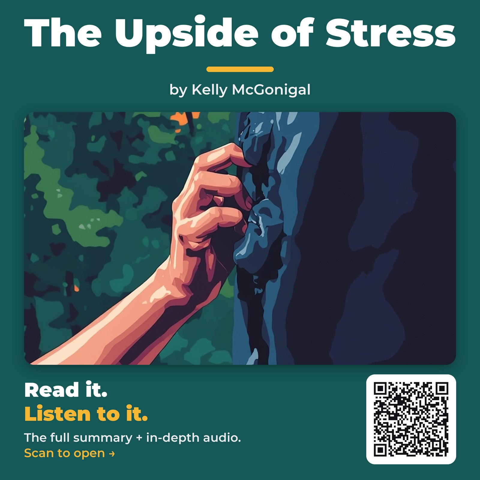 The Upside of Stress — by Kelly McGonigal