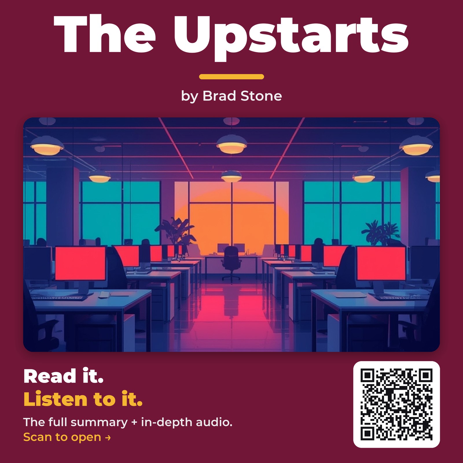 The Upstarts — by Brad Stone