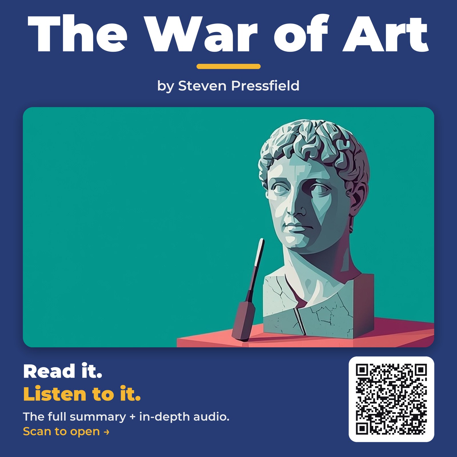 The War of Art — by Steven Pressfield