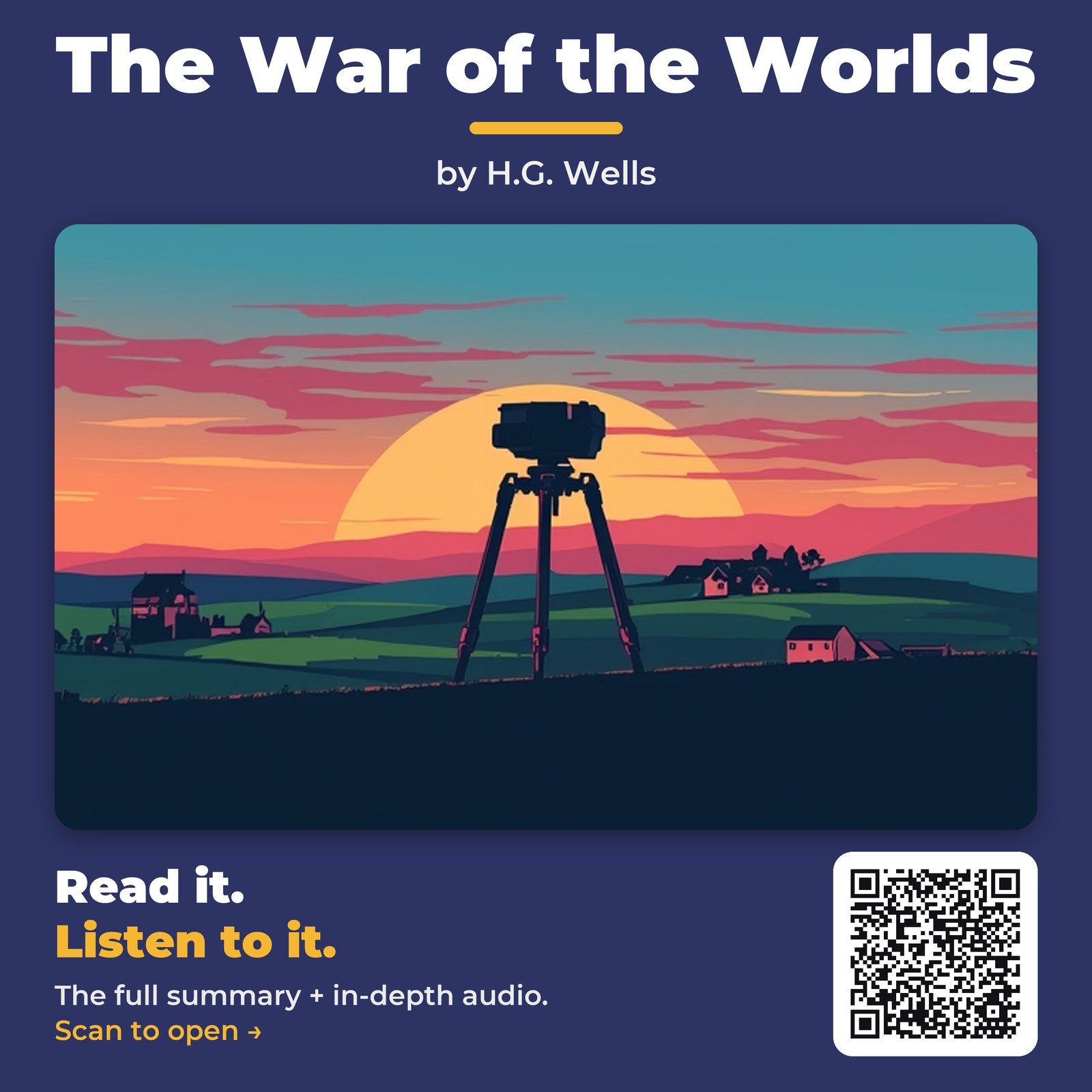 The War of the Worlds — by H.G. Wells