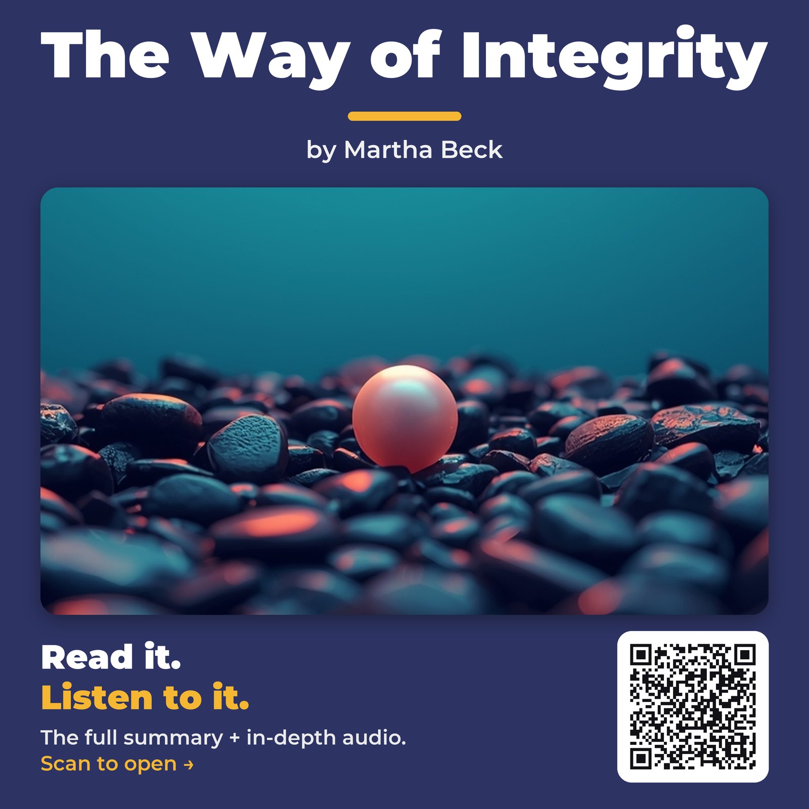 The Way of Integrity — by Martha Beck