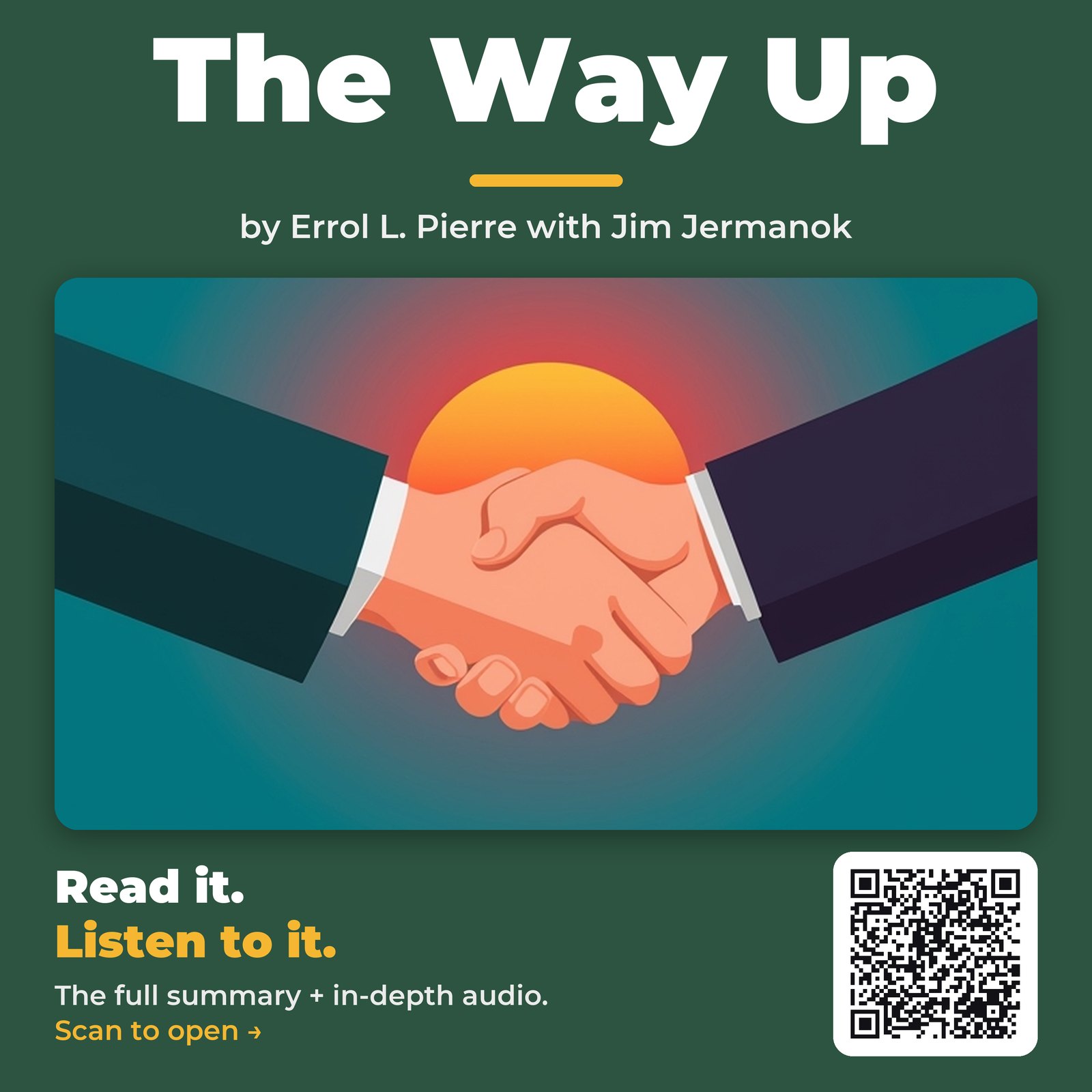 The Way Up — by Errol L. Pierre with Jim Jermanok