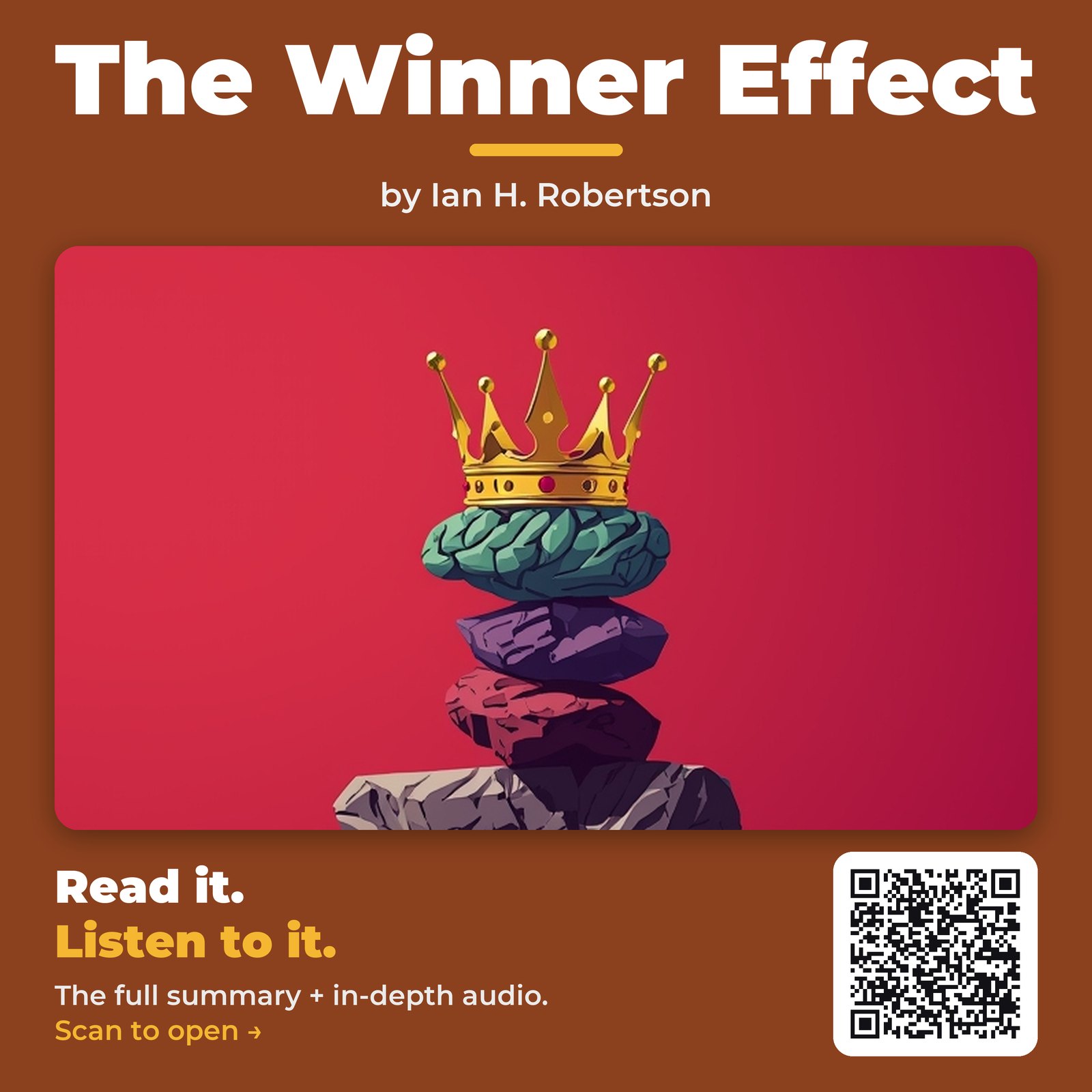 The Winner Effect — by Ian H. Robertson
