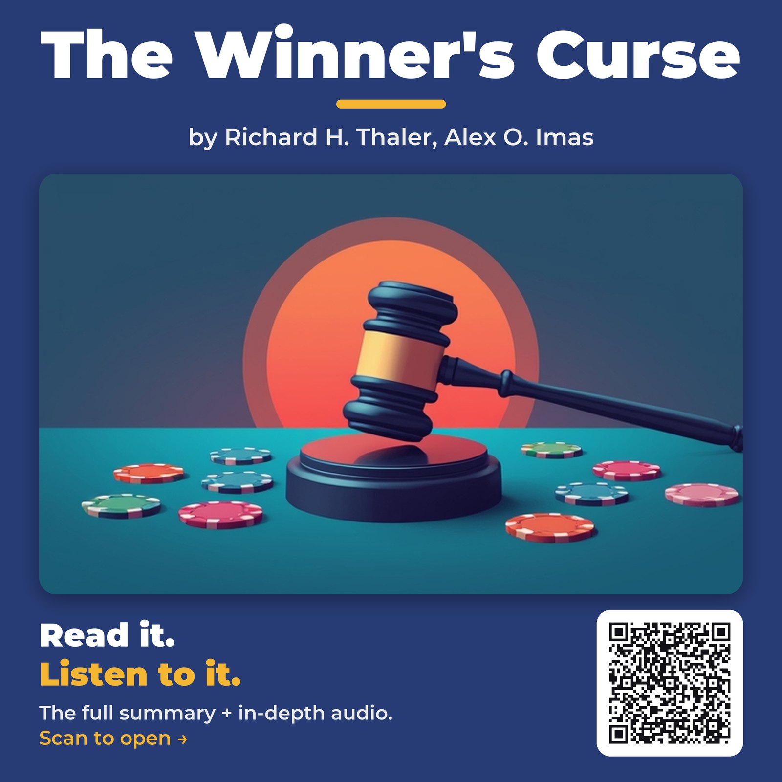 The Winner’s Curse — by Richard H. Thaler, Alex O. Imas