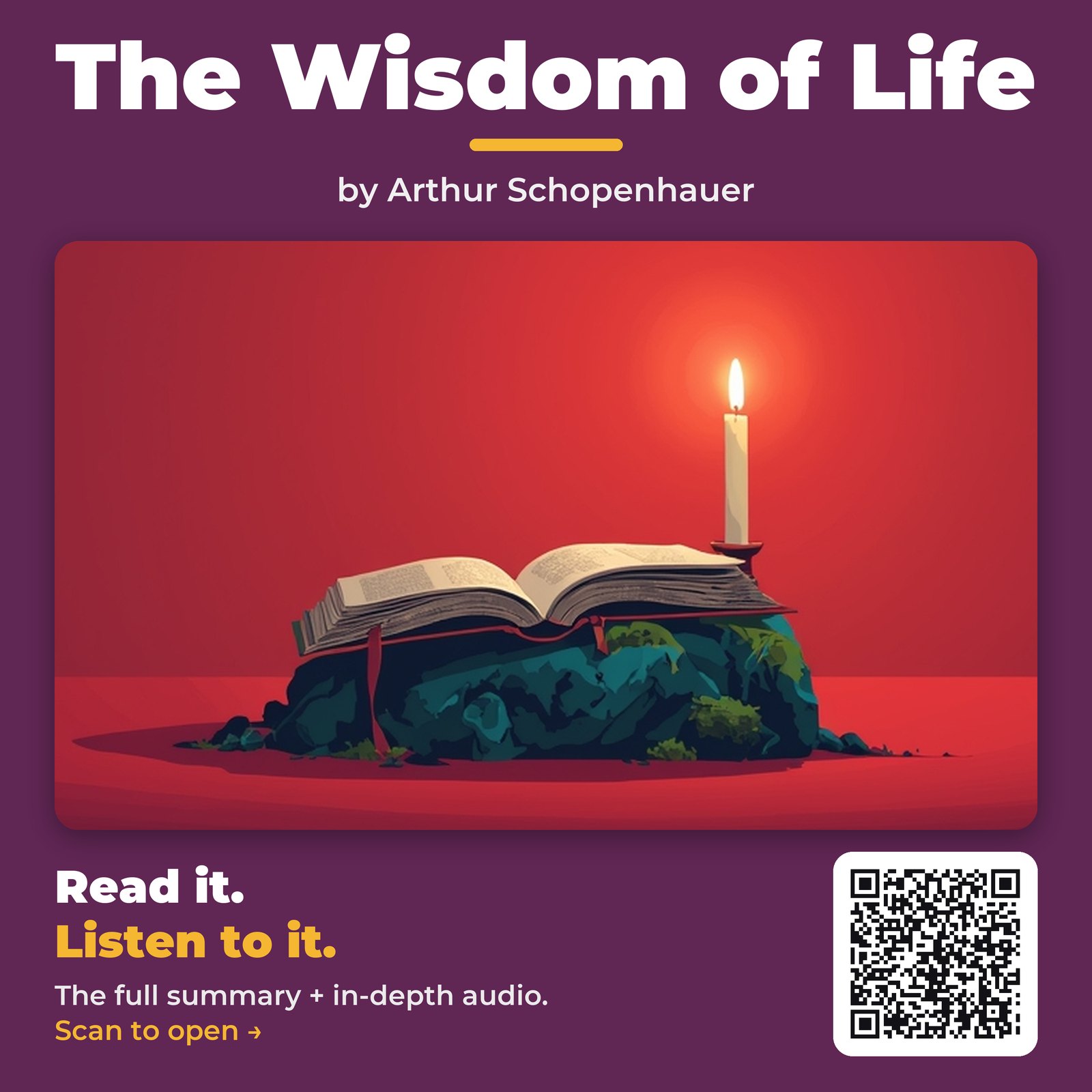 The Wisdom of Life — by Arthur Schopenhauer