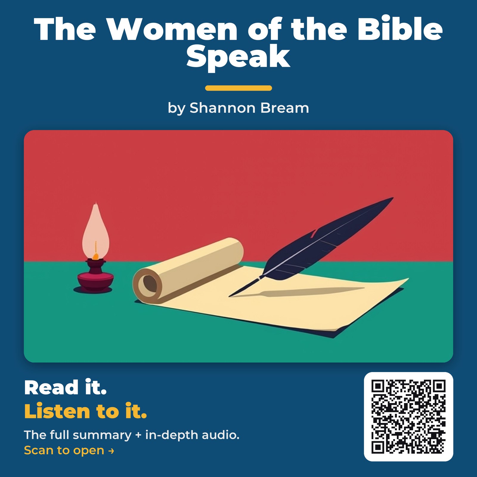 The Women of the Bible Speak — by Shannon Bream