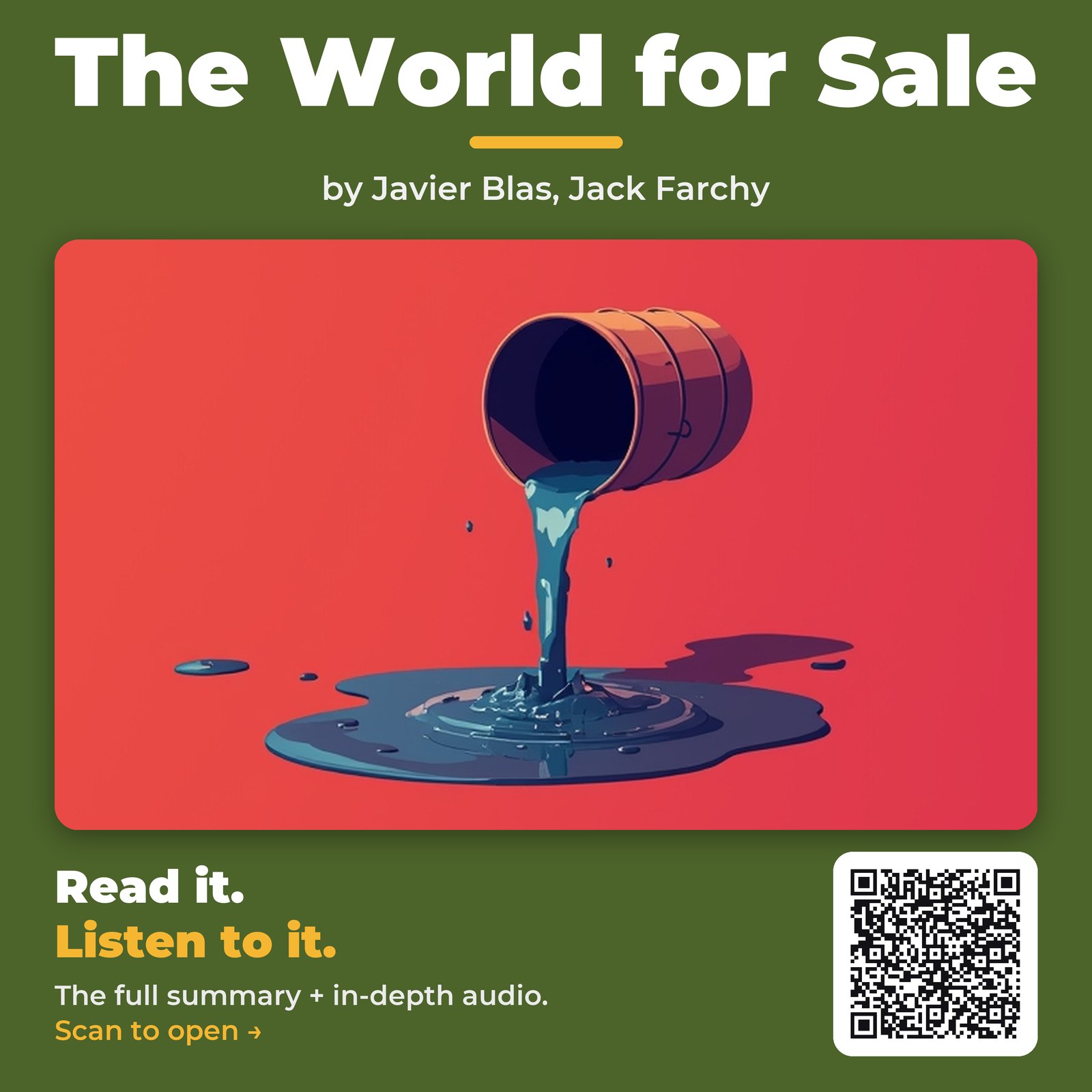 The World for Sale — by Javier Blas, Jack Farchy