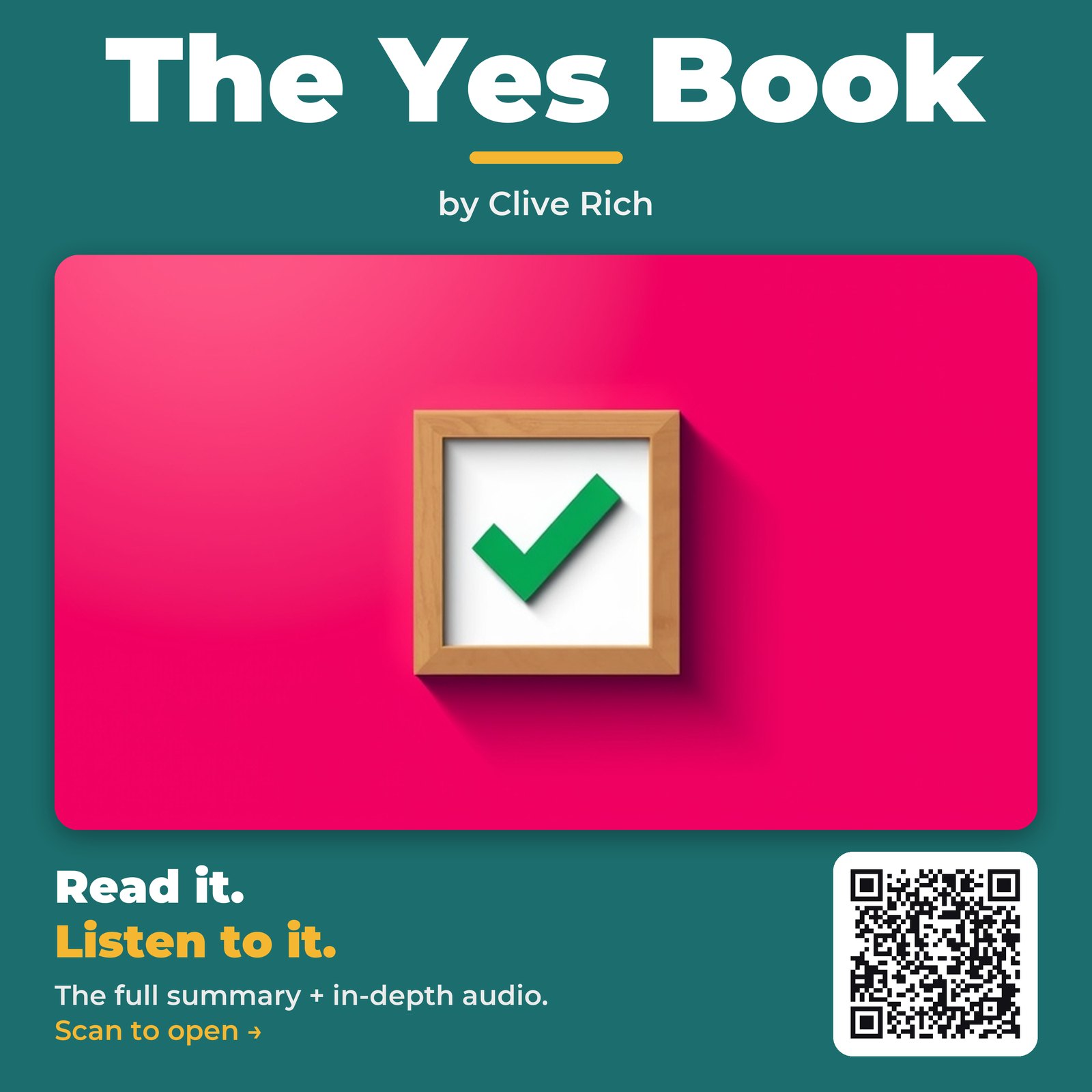 The Yes Book — by Clive Rich