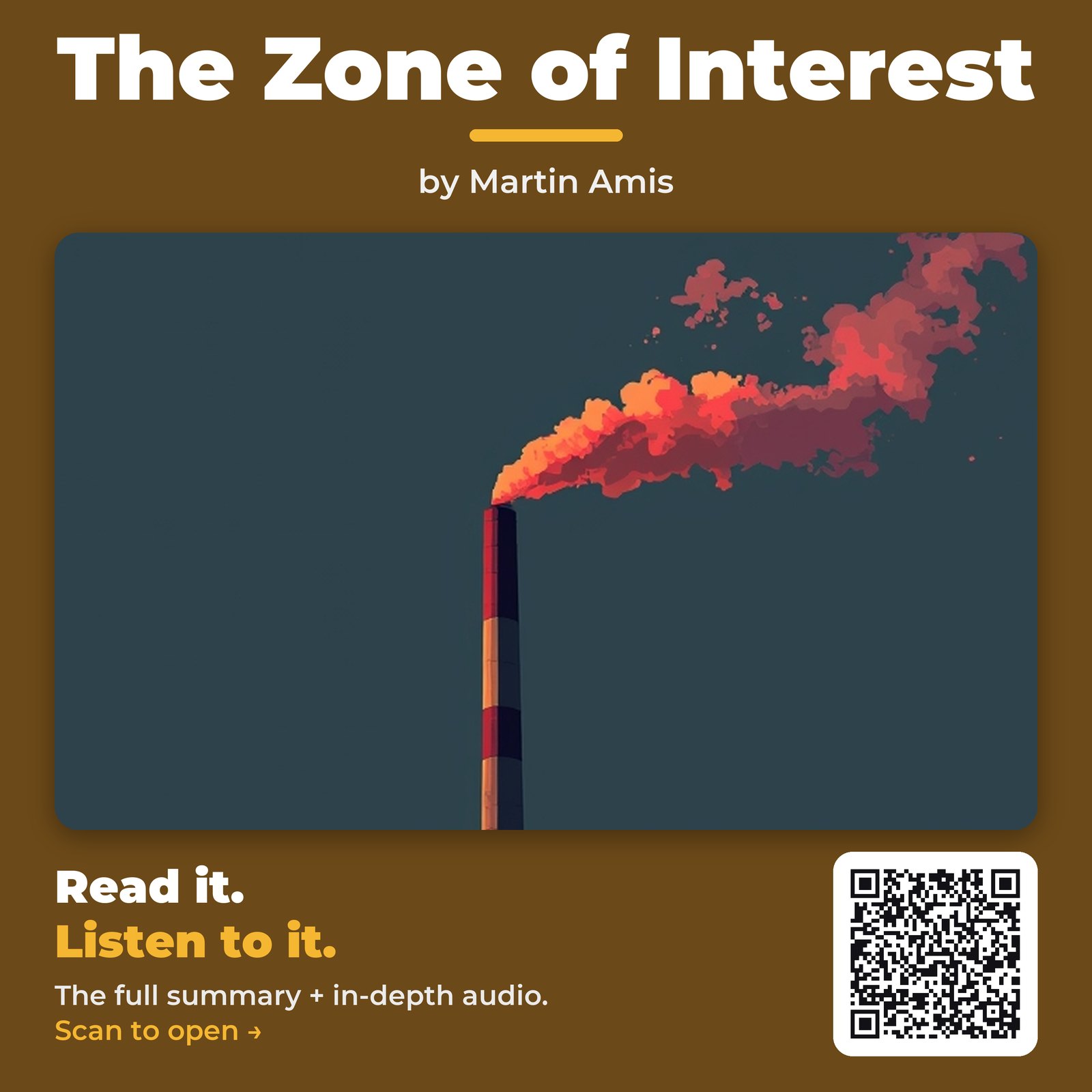 The Zone of Interest — by Martin Amis