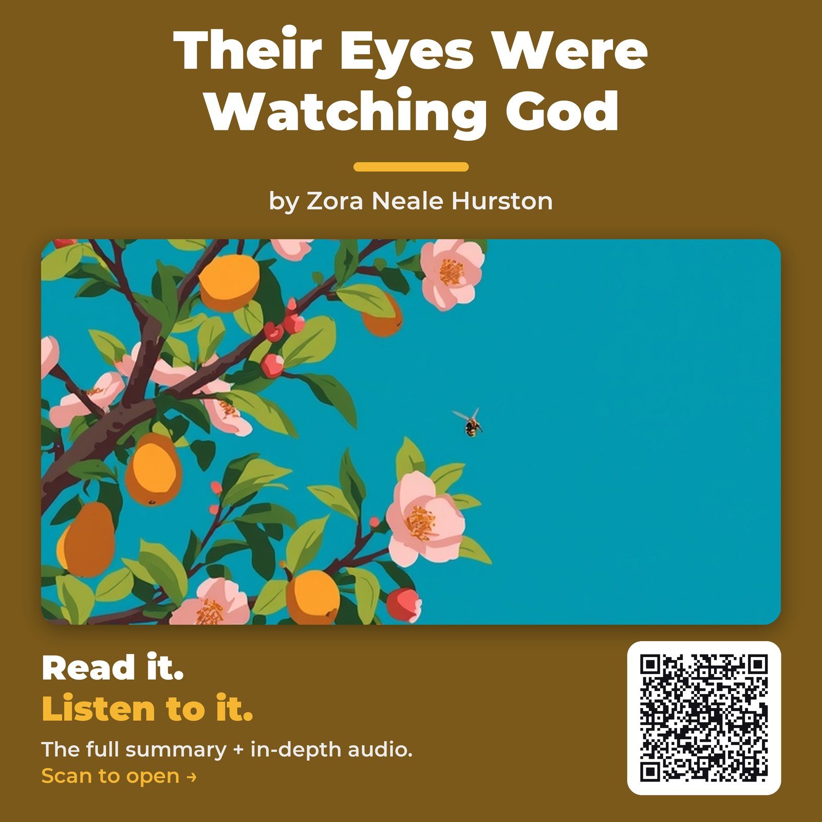 Their Eyes Were Watching God — by Zora Neale Hurston