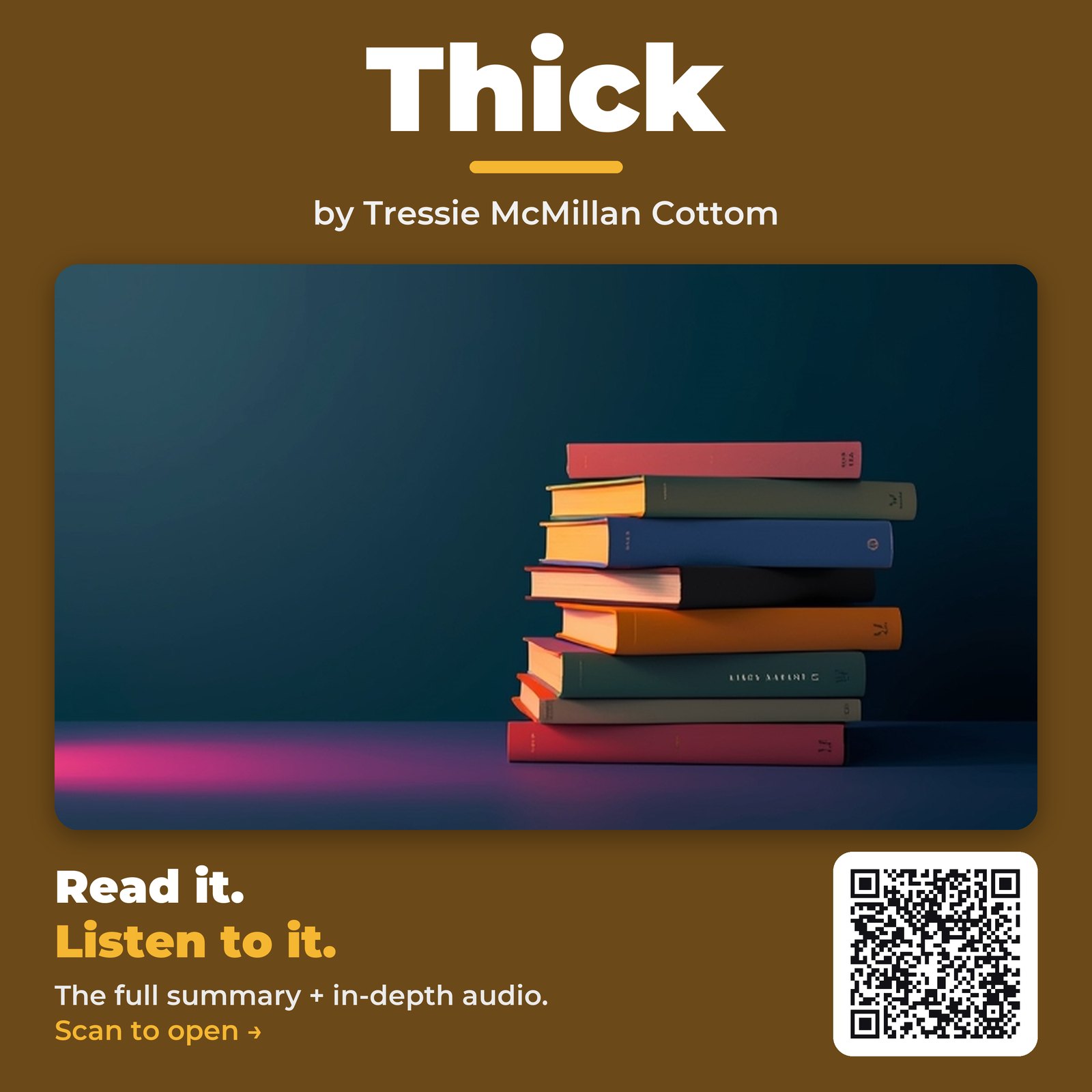Thick — by Tressie McMillan Cottom