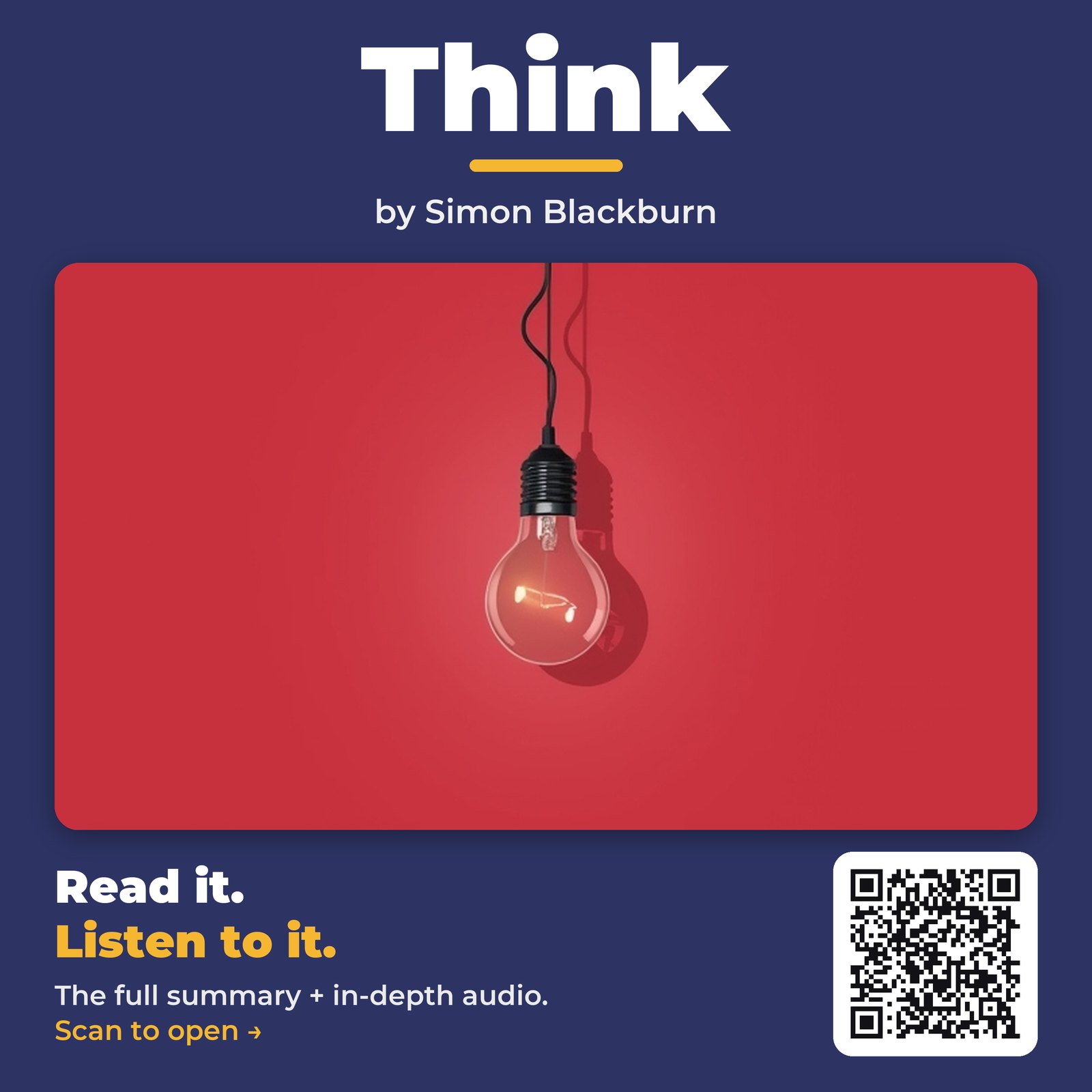Think — by Simon Blackburn