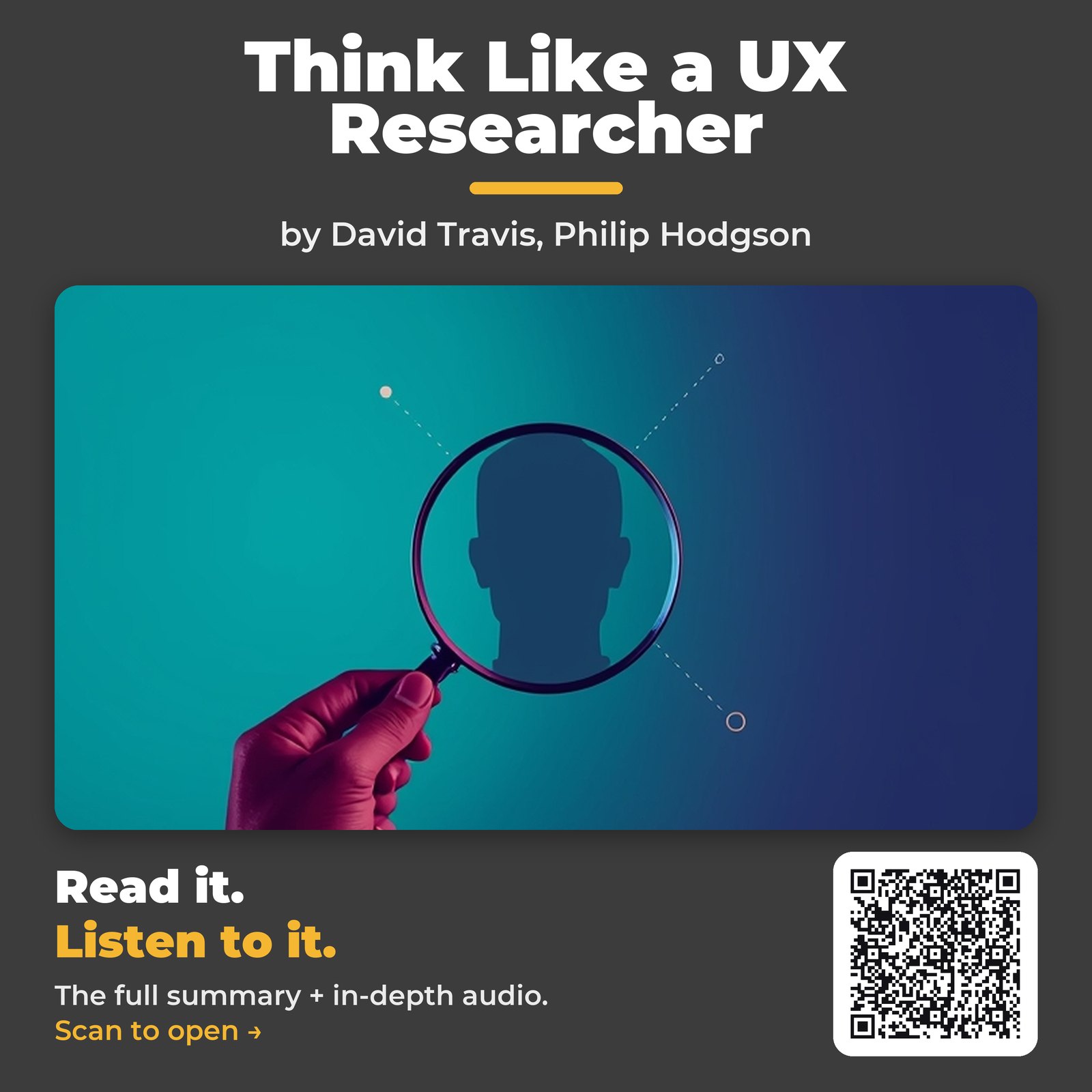 Think Like a UX Researcher — by David Travis, Philip Hodgson