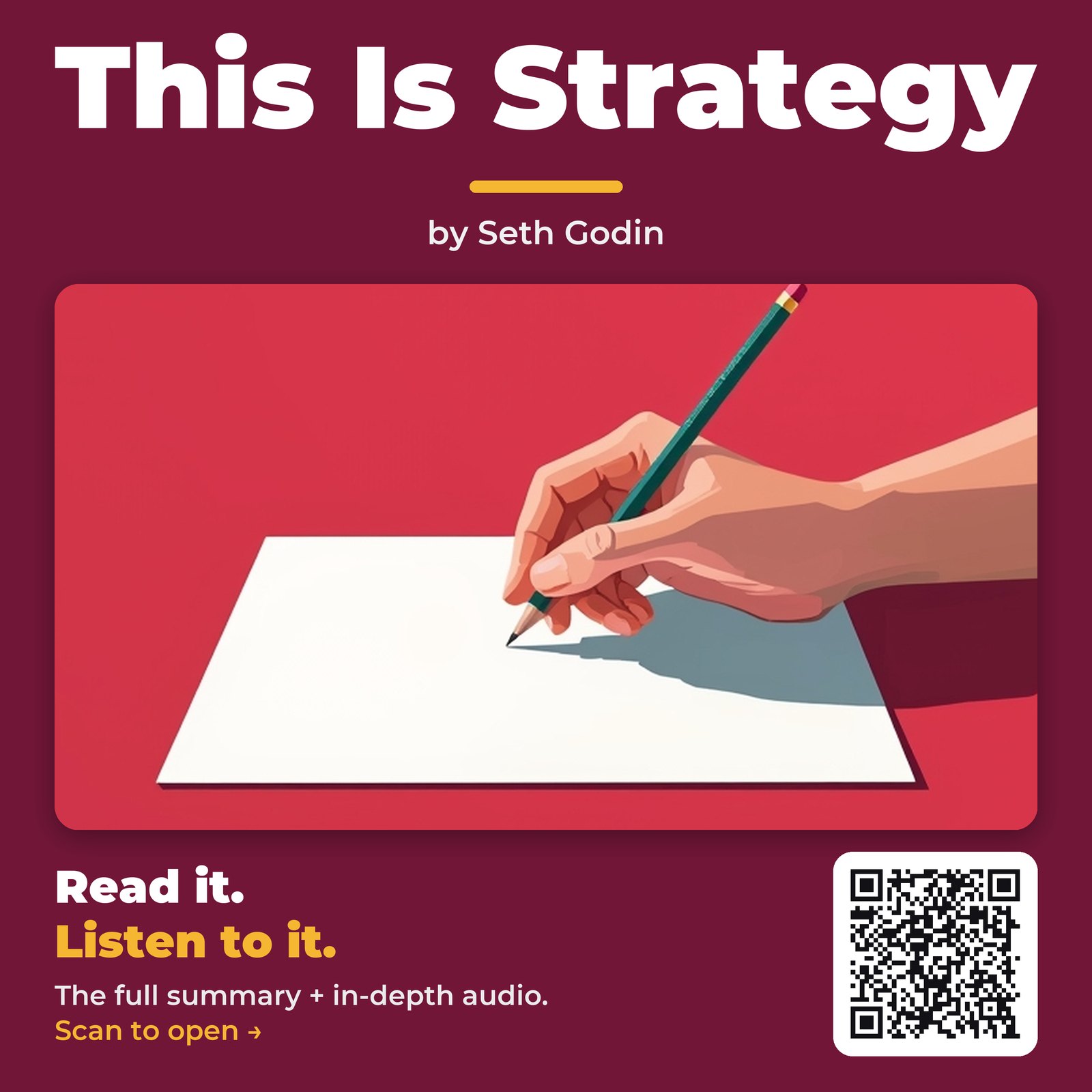 This Is Strategy — by Seth Godin