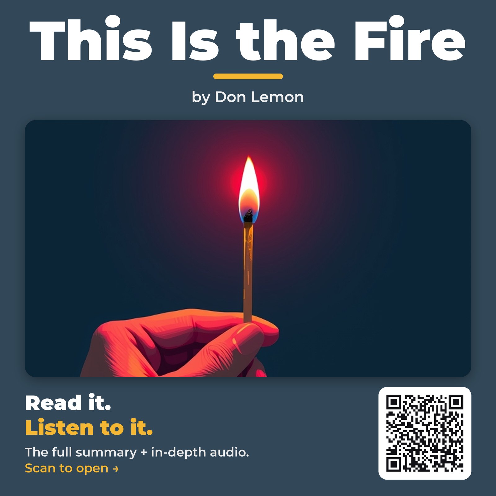 This Is the Fire — by Don Lemon