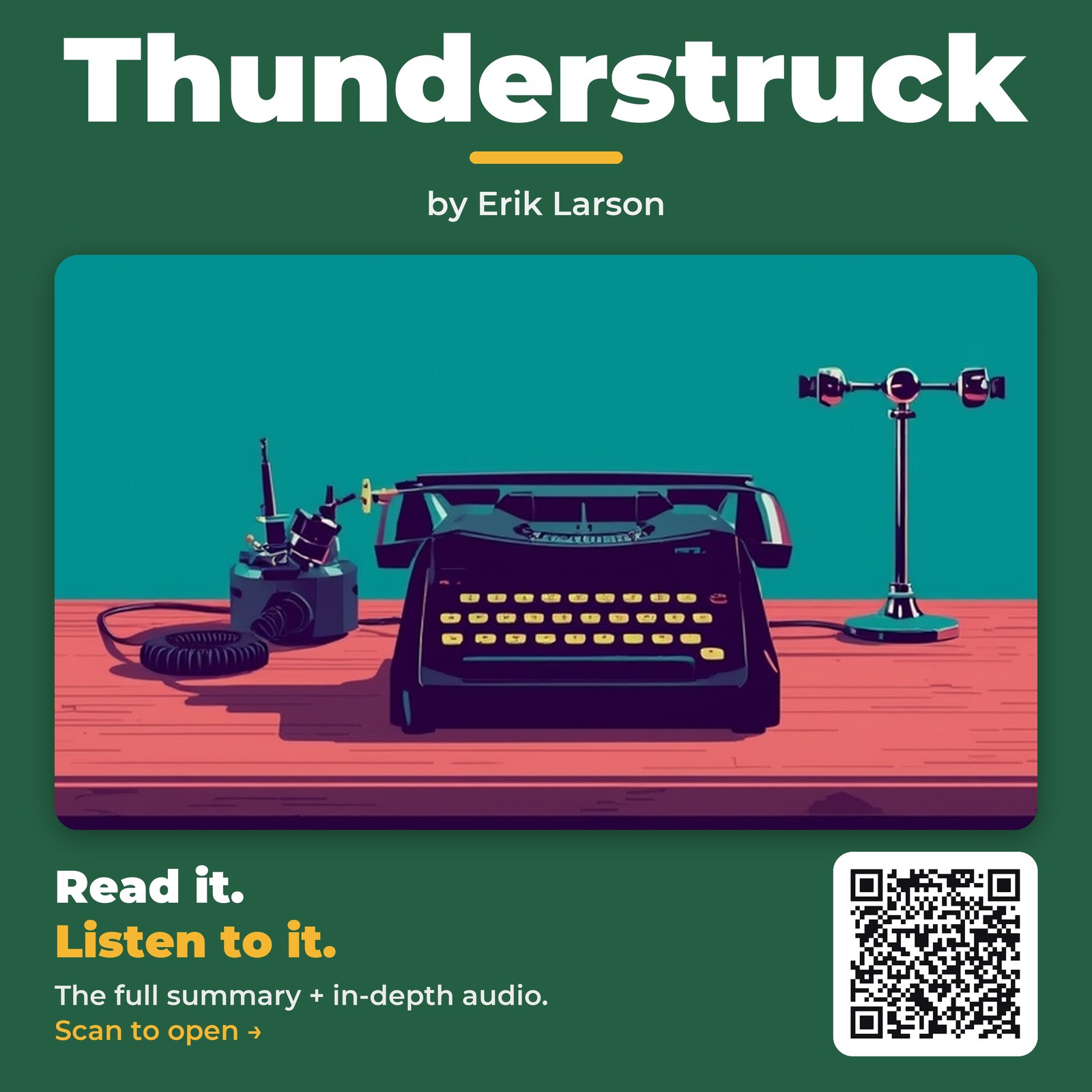 Thunderstruck — by Erik Larson