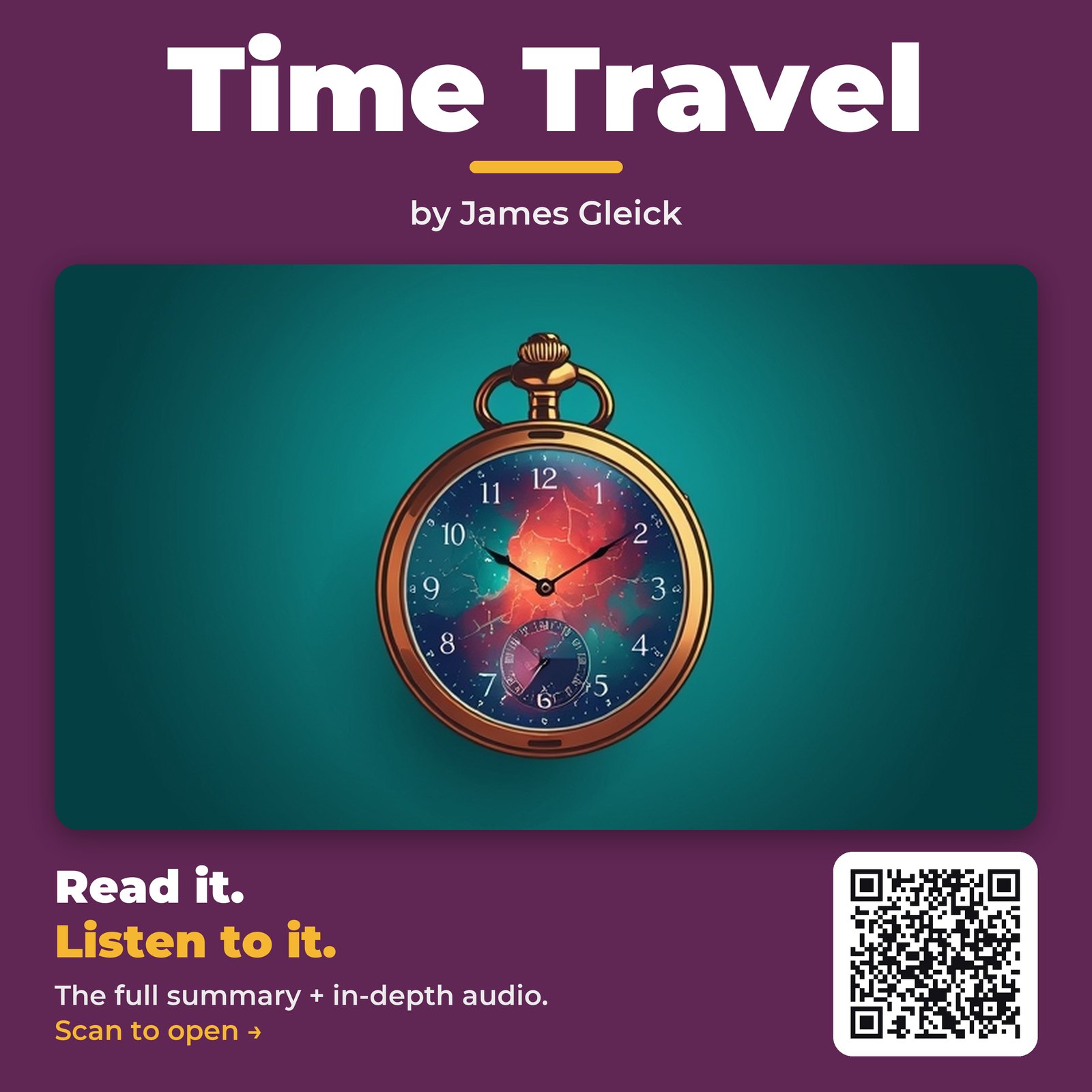 Time Travel — by James Gleick