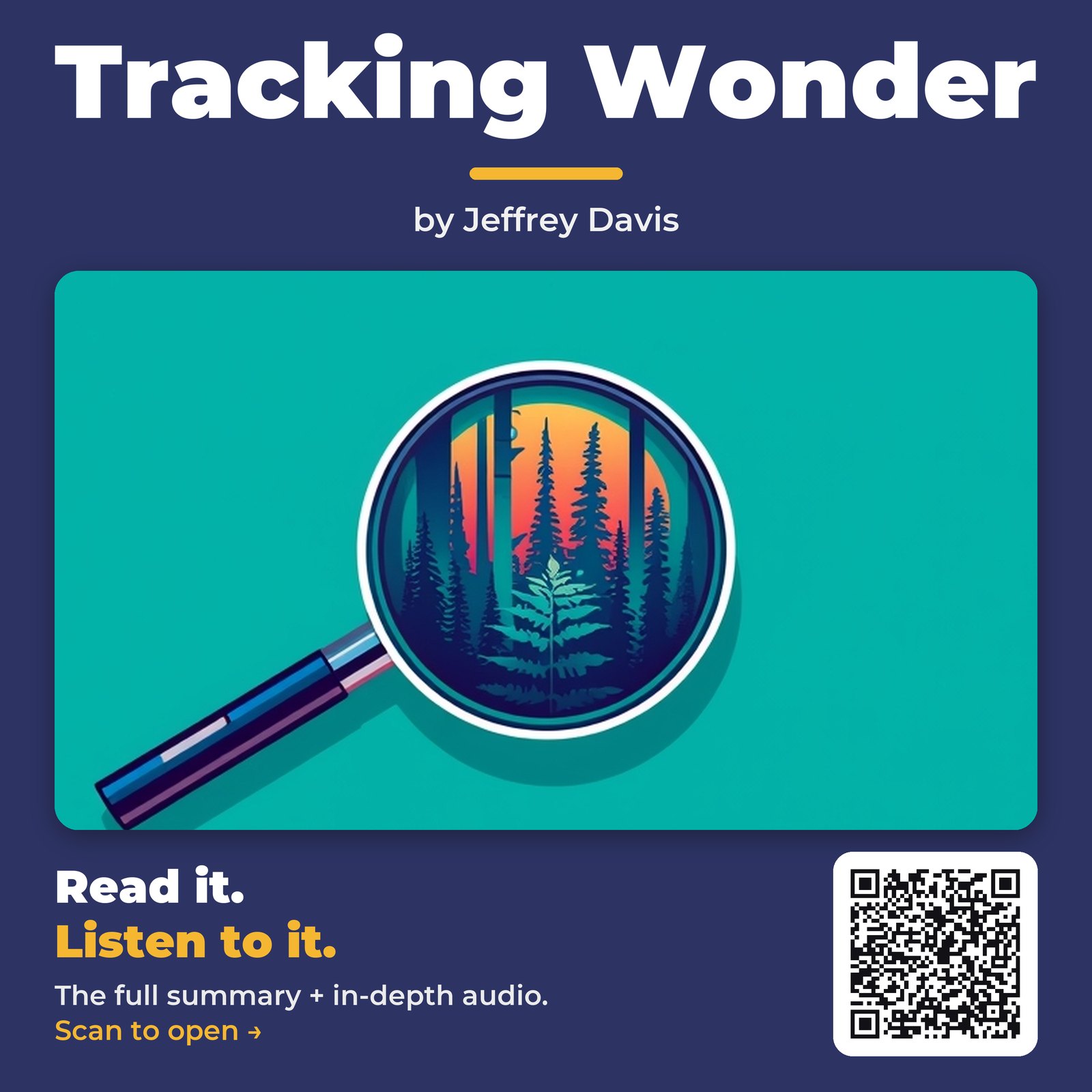 Tracking Wonder — by Jeffrey Davis