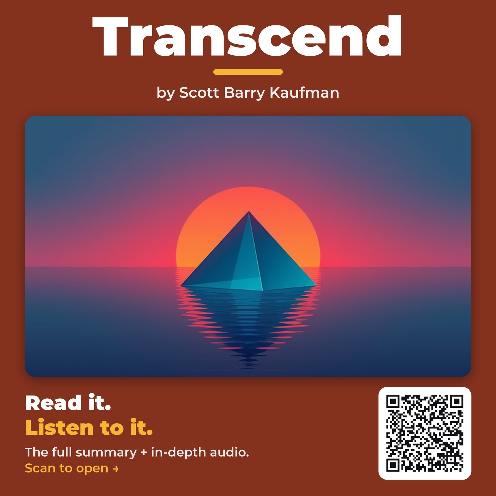 Transcend — by Scott Barry Kaufman