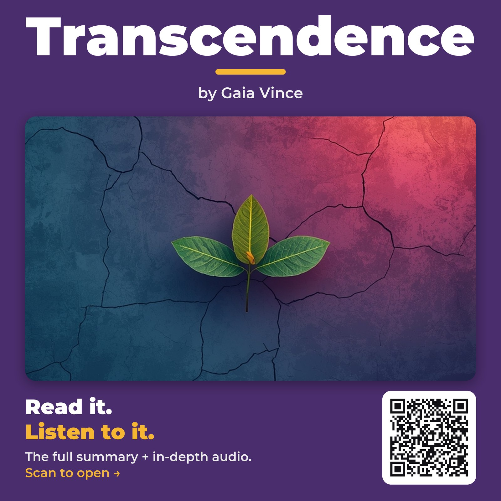 Transcendence — by Gaia Vince
