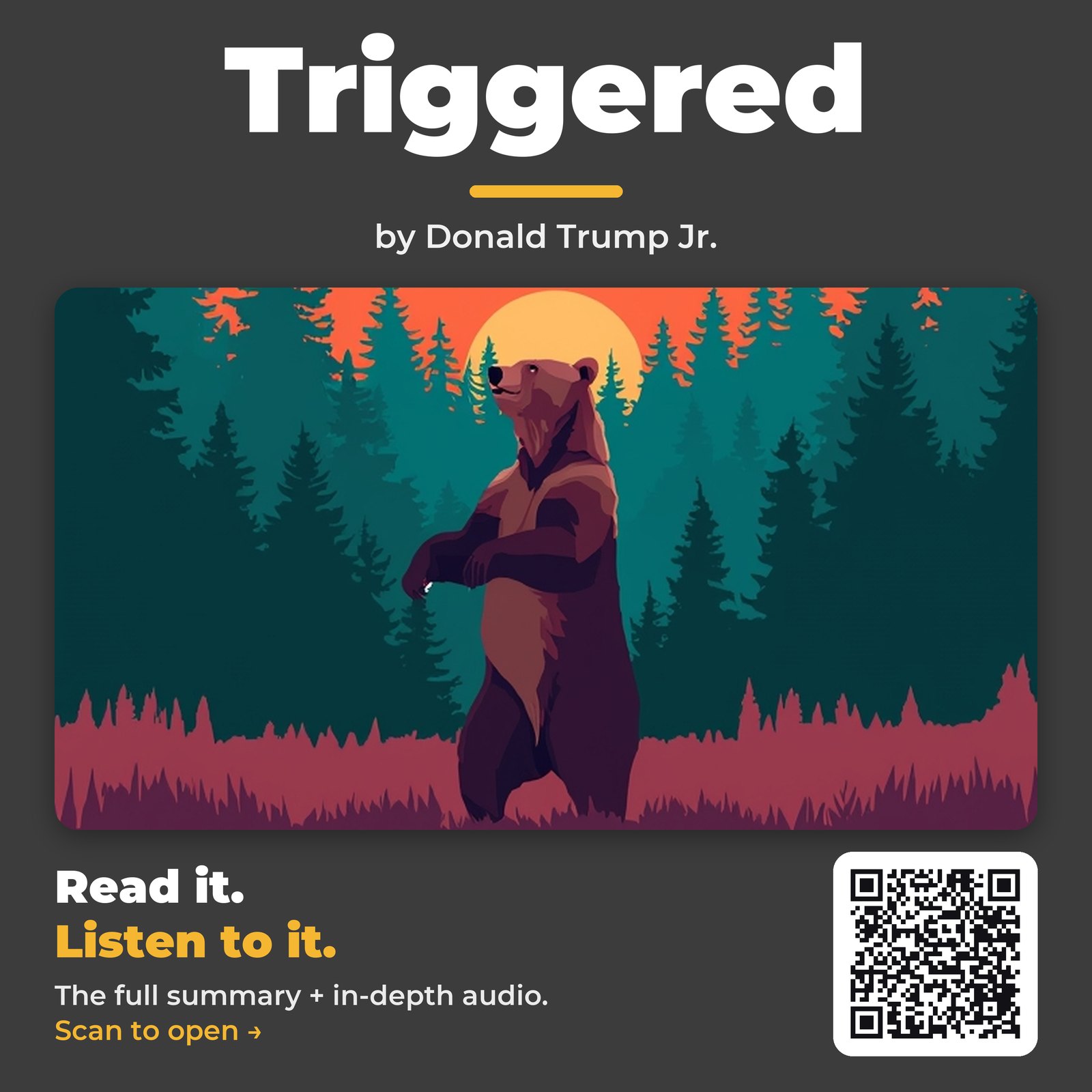 Triggered — by Donald Trump Jr.