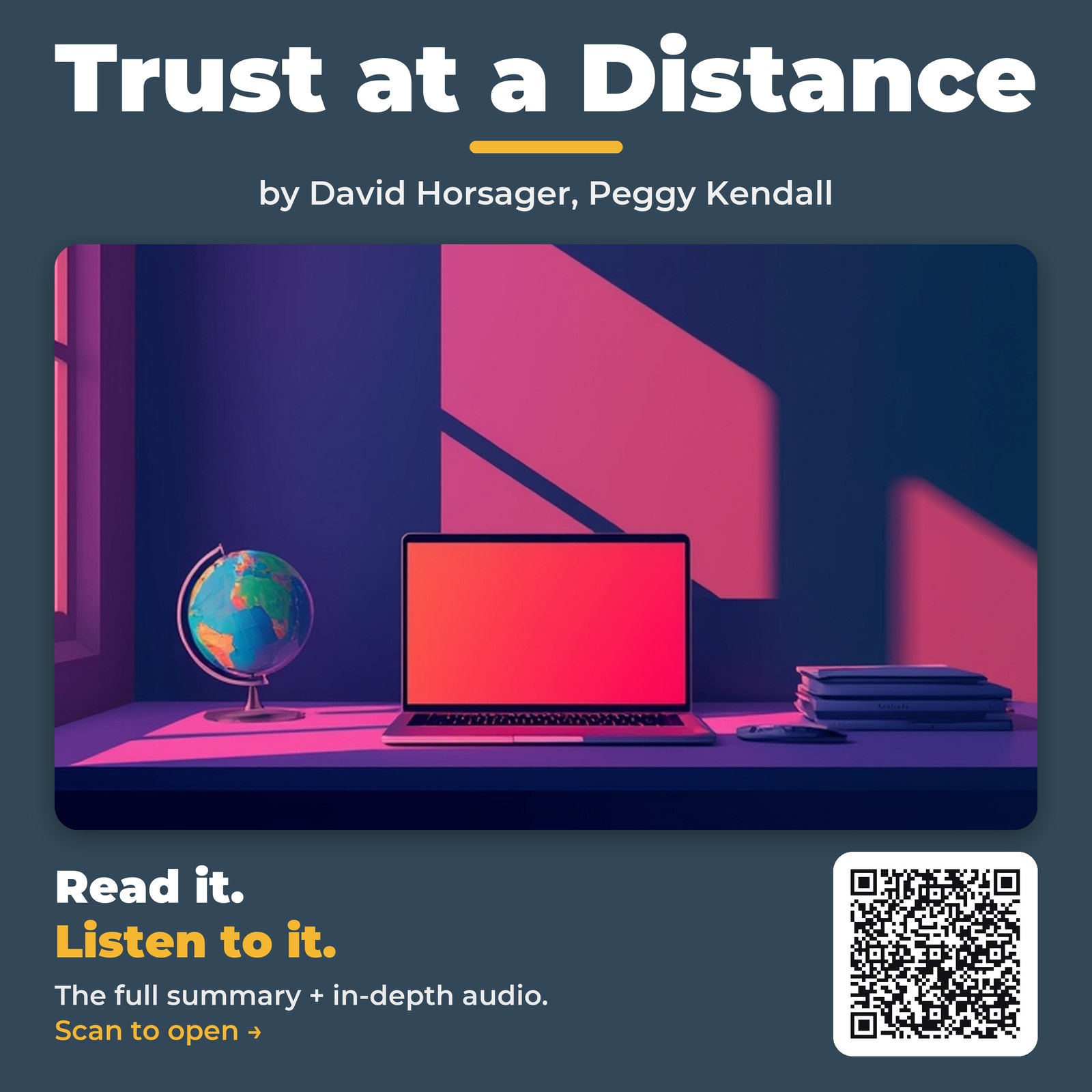 Trust at a Distance — by David Horsager, Peggy Kendall