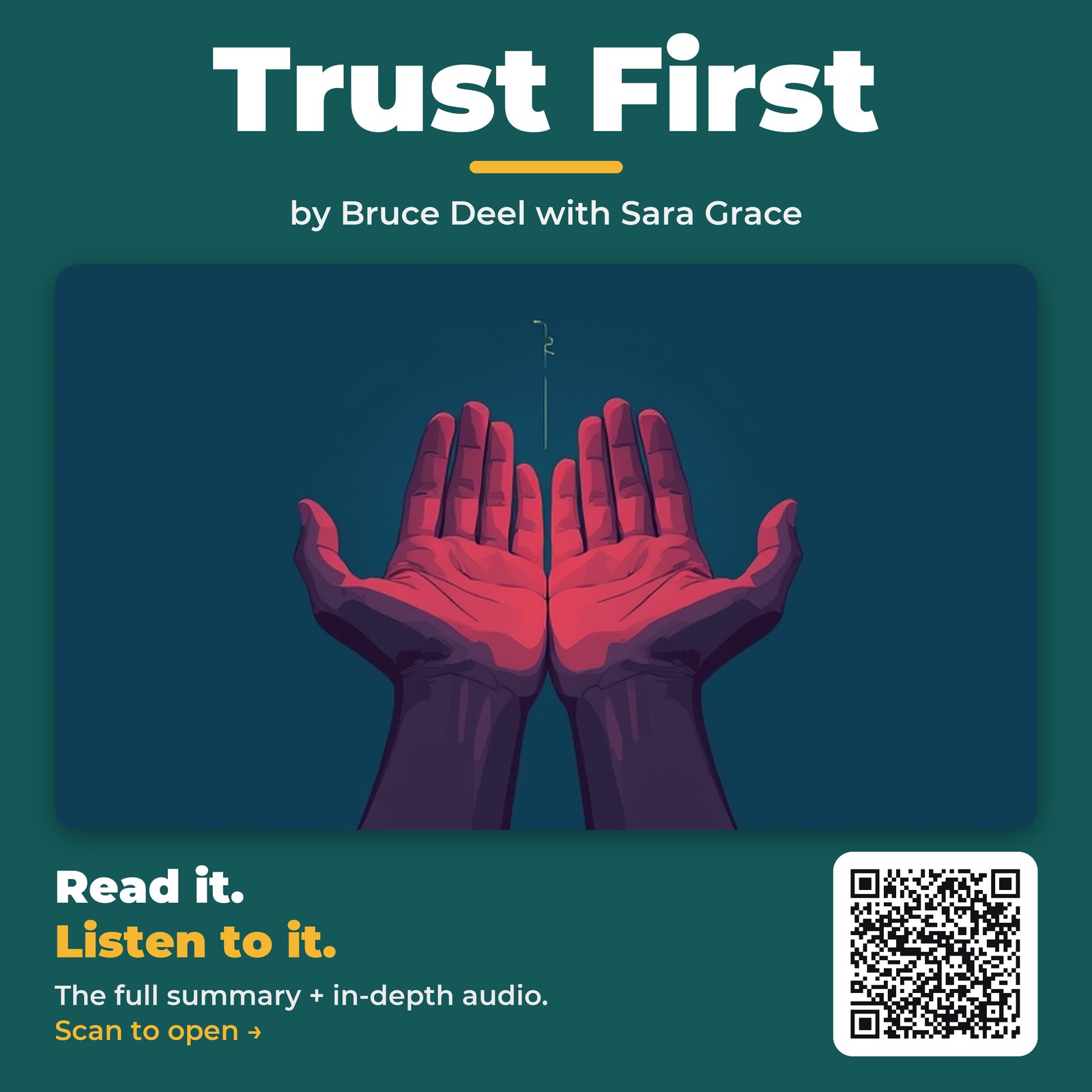 Trust First — by Bruce Deel with Sara Grace