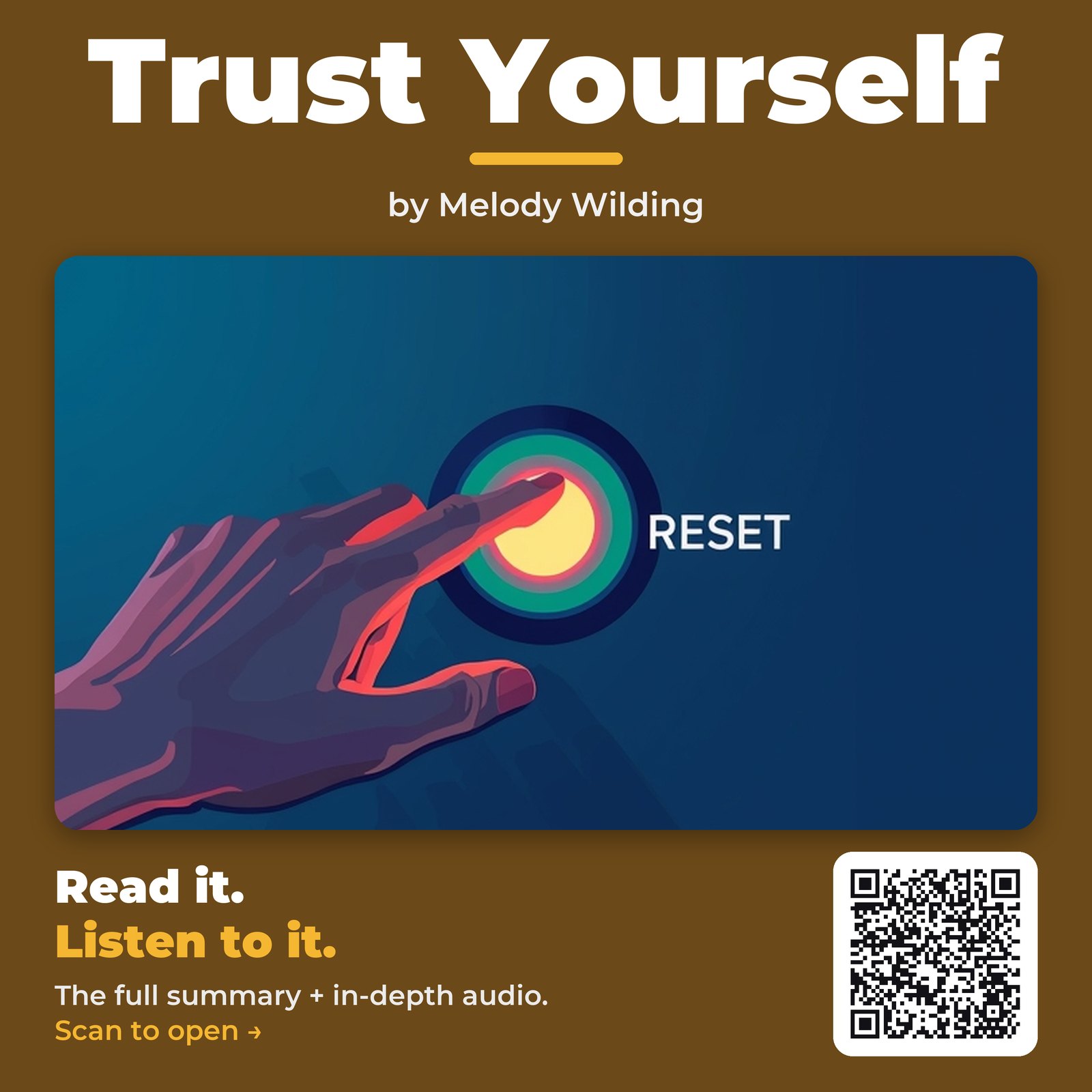 Trust Yourself — by Melody Wilding