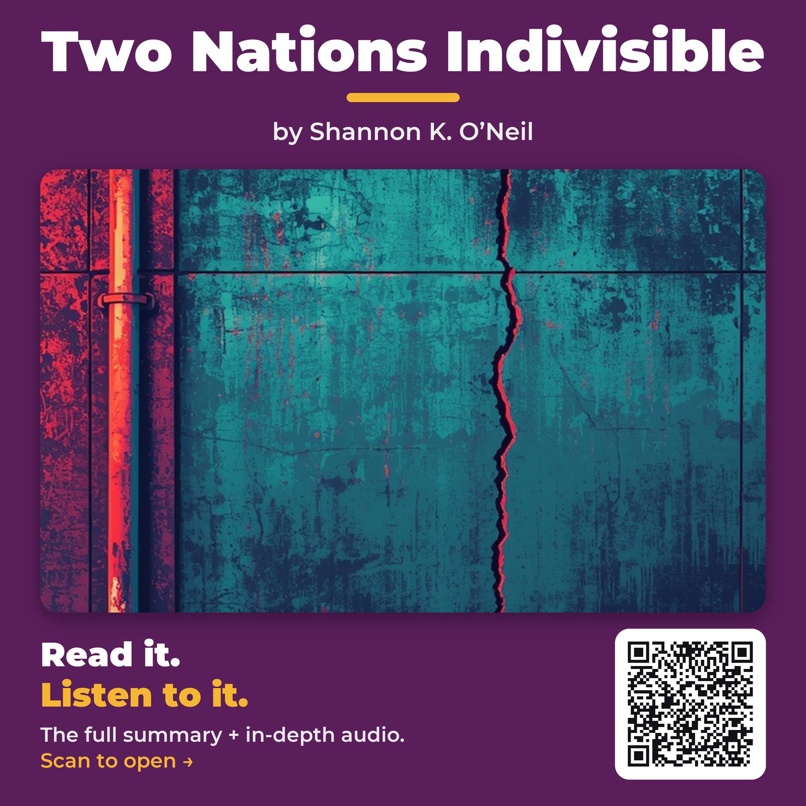 Two Nations Indivisible — by Shannon K. O’Neil